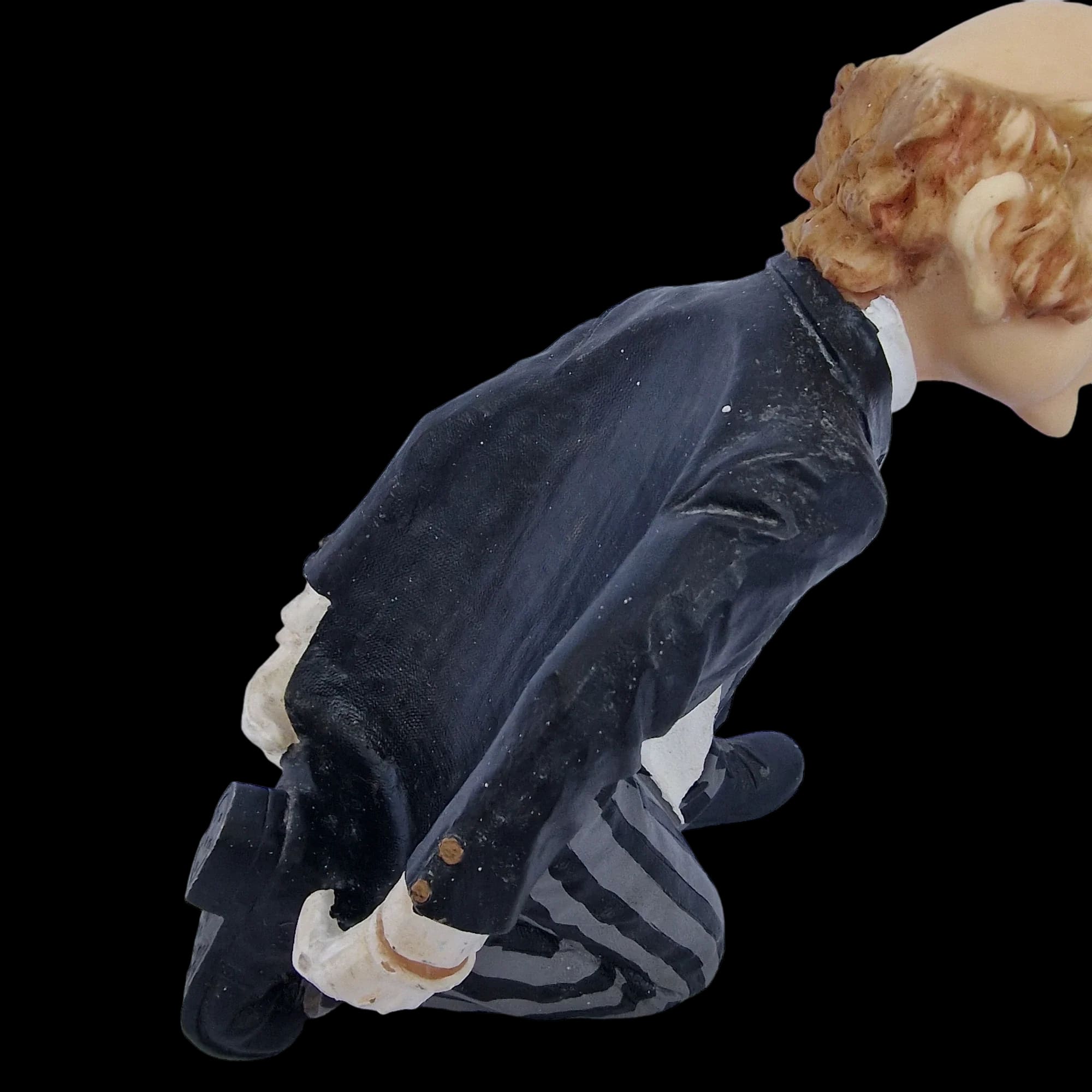 James The Butler Wine Bottle Spirits Resin Holder Stand