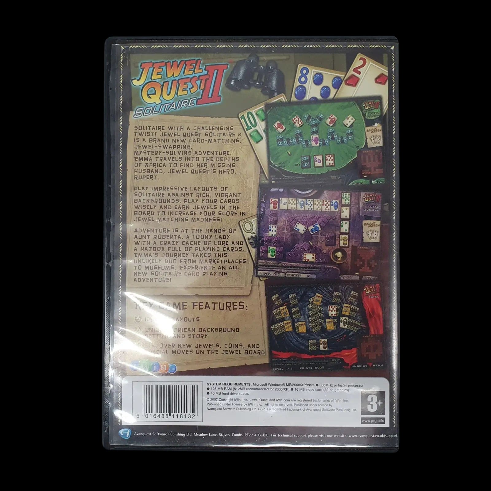 Jewel Quest 2 Solitaire Pc Gsp 2011 Video Game - Games