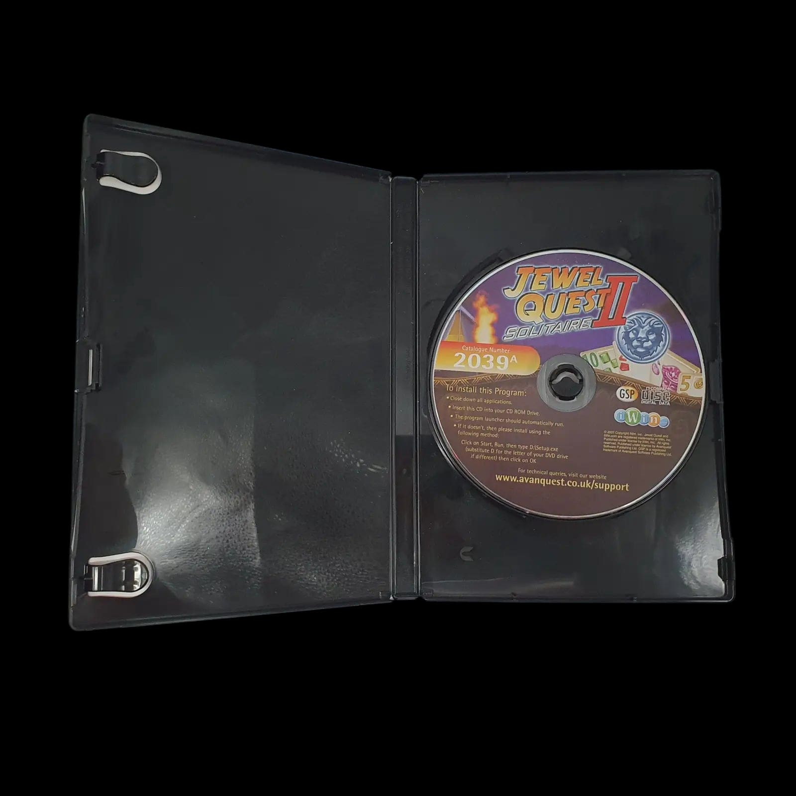 Jewel Quest 2 Solitaire Pc Gsp 2011 Video Game - Games
