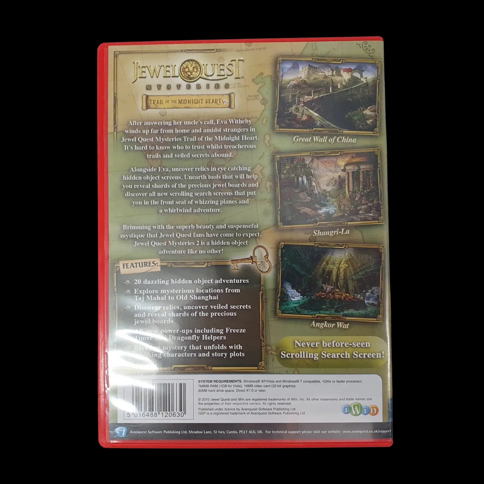 Jewel Quest Trail Of The Midnight Heart Pc 2010 Video Game