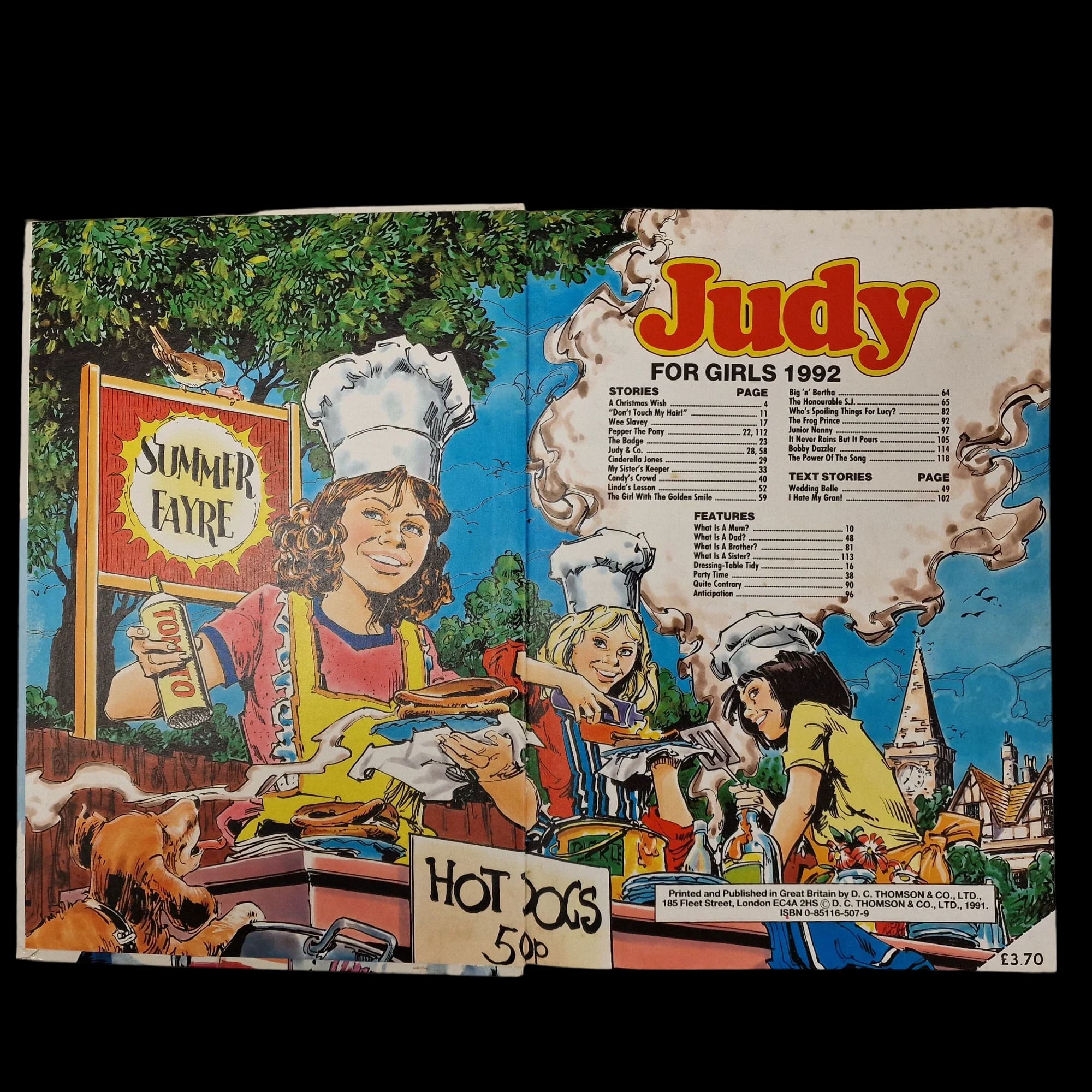 Judy For Girls 1992 Annual 0851165079 - Books - DC Thomson