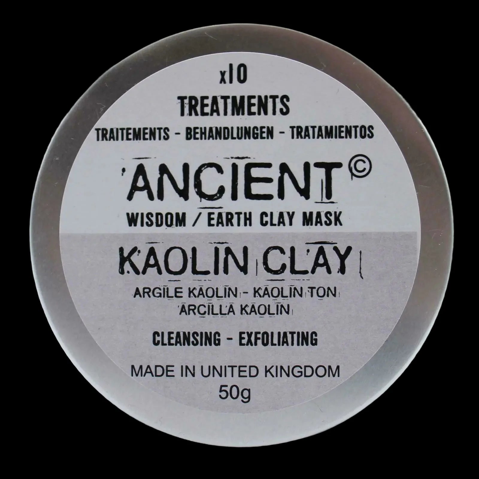Kaolin Clay Skin Mask 50g - Care Masks & Peels - Ancient