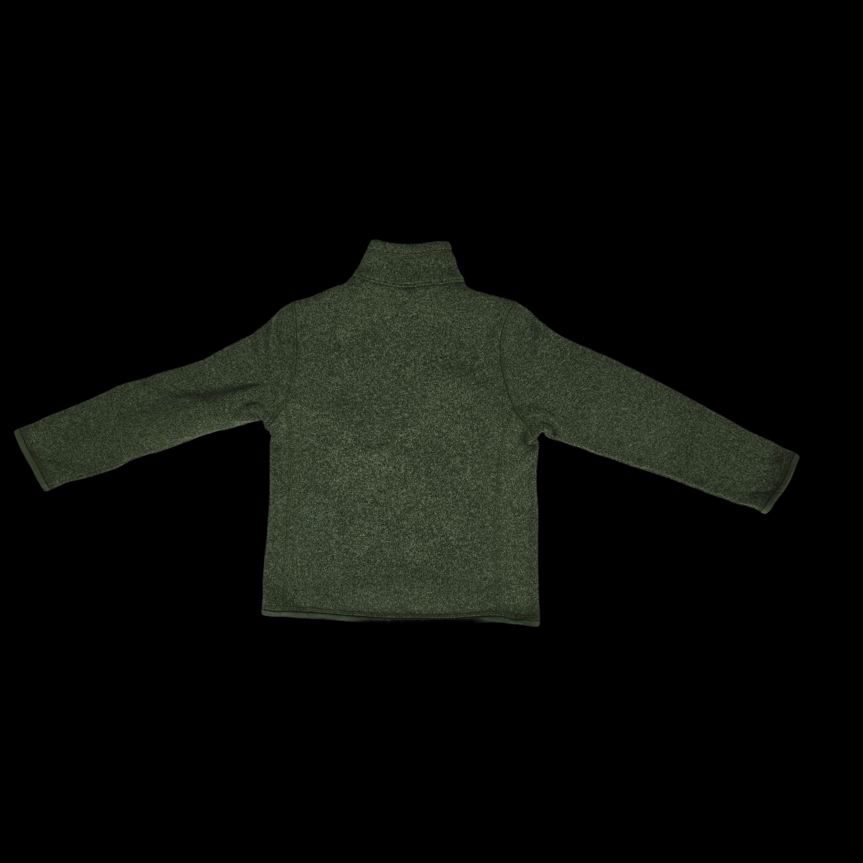 Kids Patagonia Green 1/4 Zip Jumper Extra Small 5-6 Years