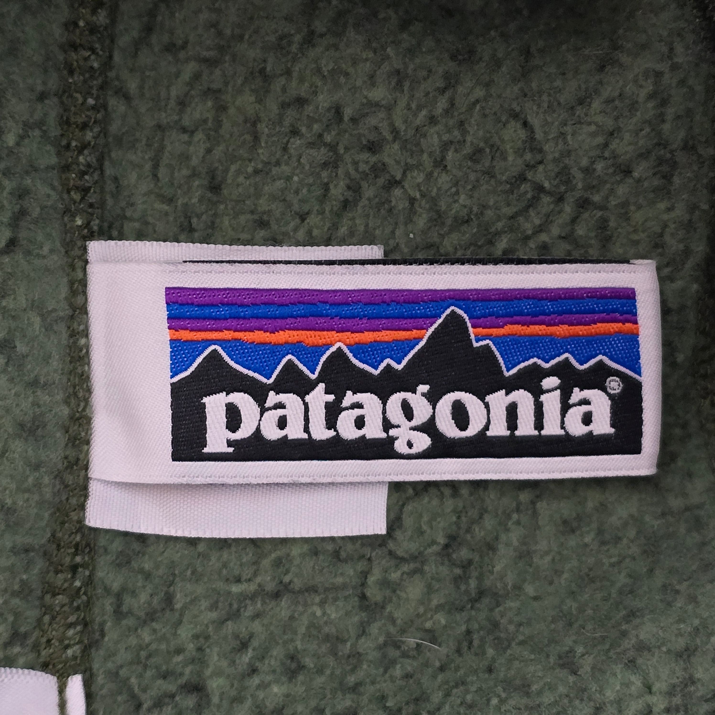 Kids Patagonia Green 1/4 Zip Jumper Extra Small 5-6 Years