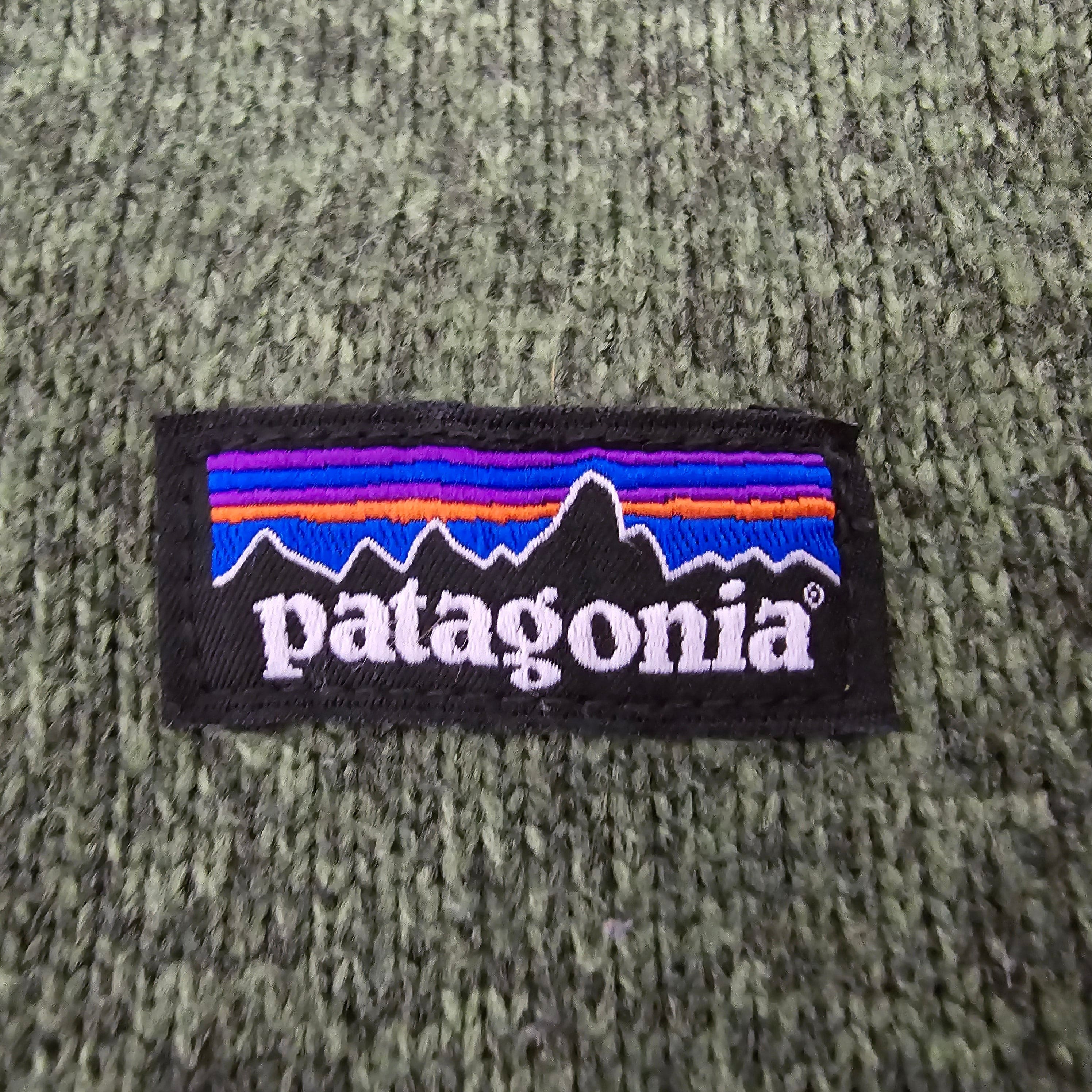 Kids Patagonia Green 1/4 Zip Jumper Extra Small 5-6 Years