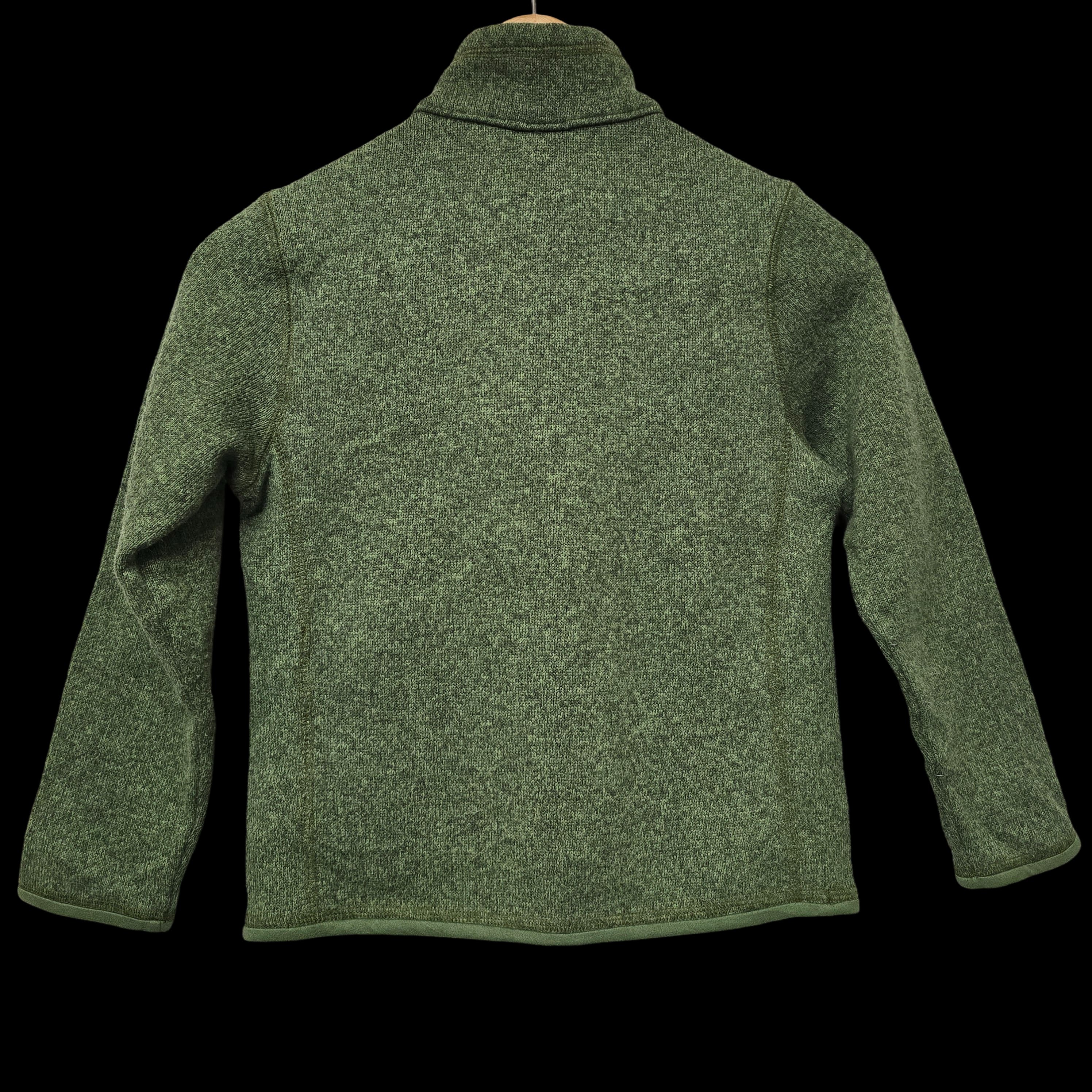 Kids Patagonia Green 1/4 Zip Jumper Extra Small 5-6 Years