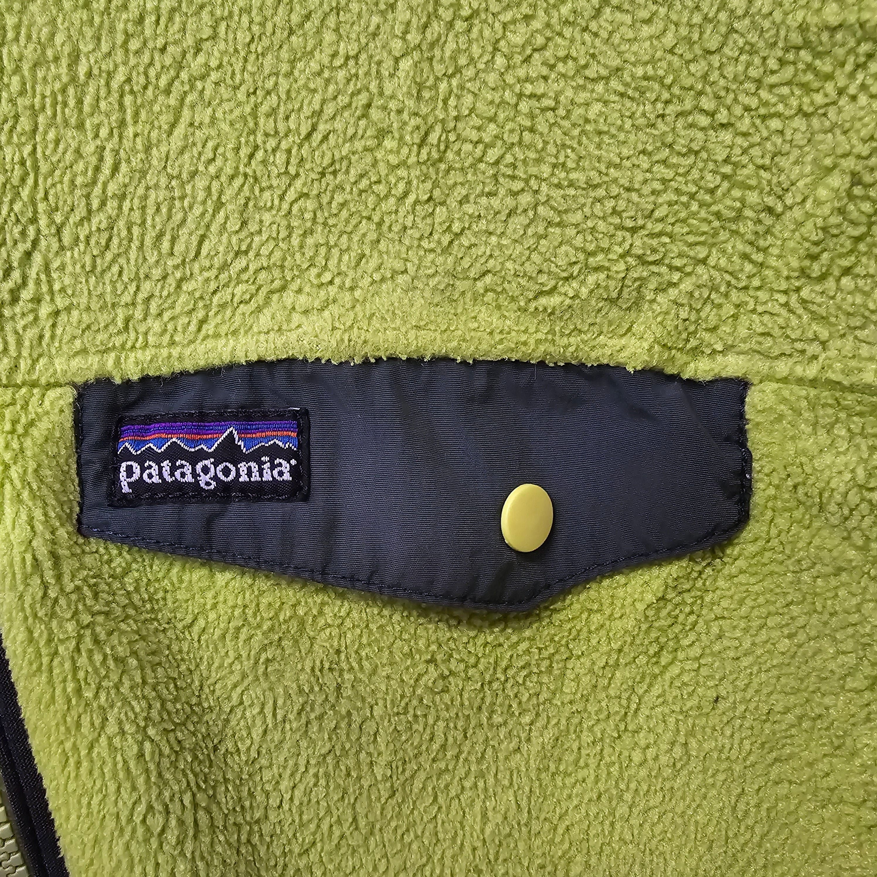 Kids Patagonia Green Full Zip Fleece M 10 Years - Jumpers