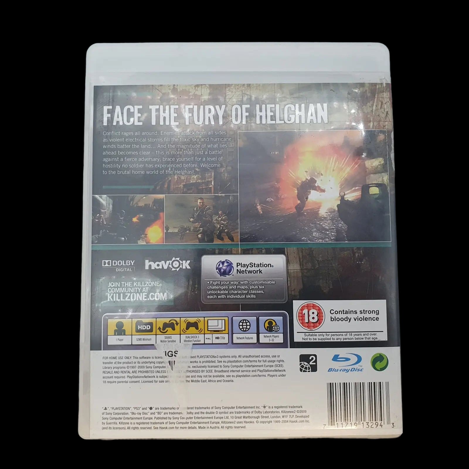 Kill Zone 2 Sony Playstation 3 2009 Video Game - Games