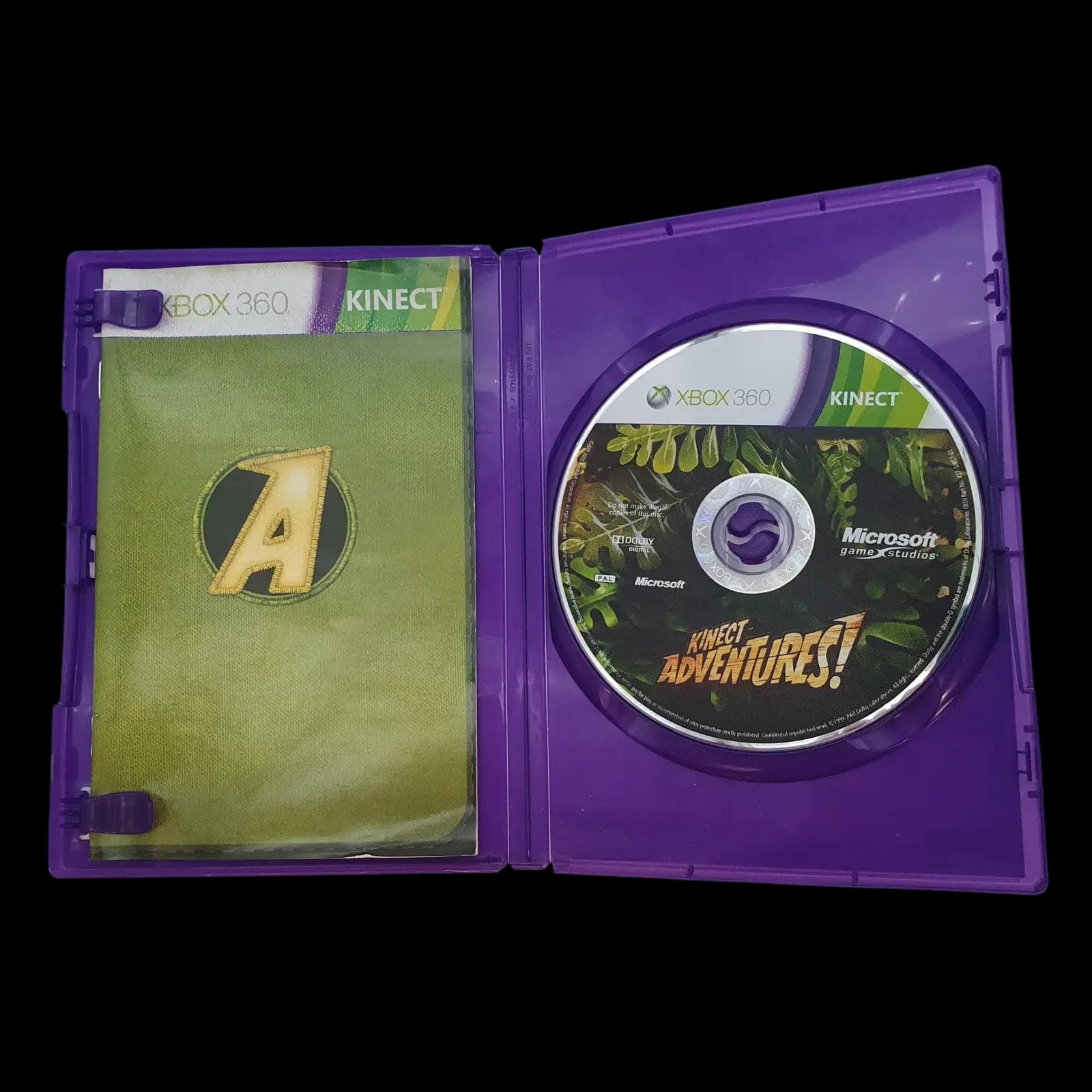 Kinect Adventures Microsoft Xbox 360 2010 Video Game Cib