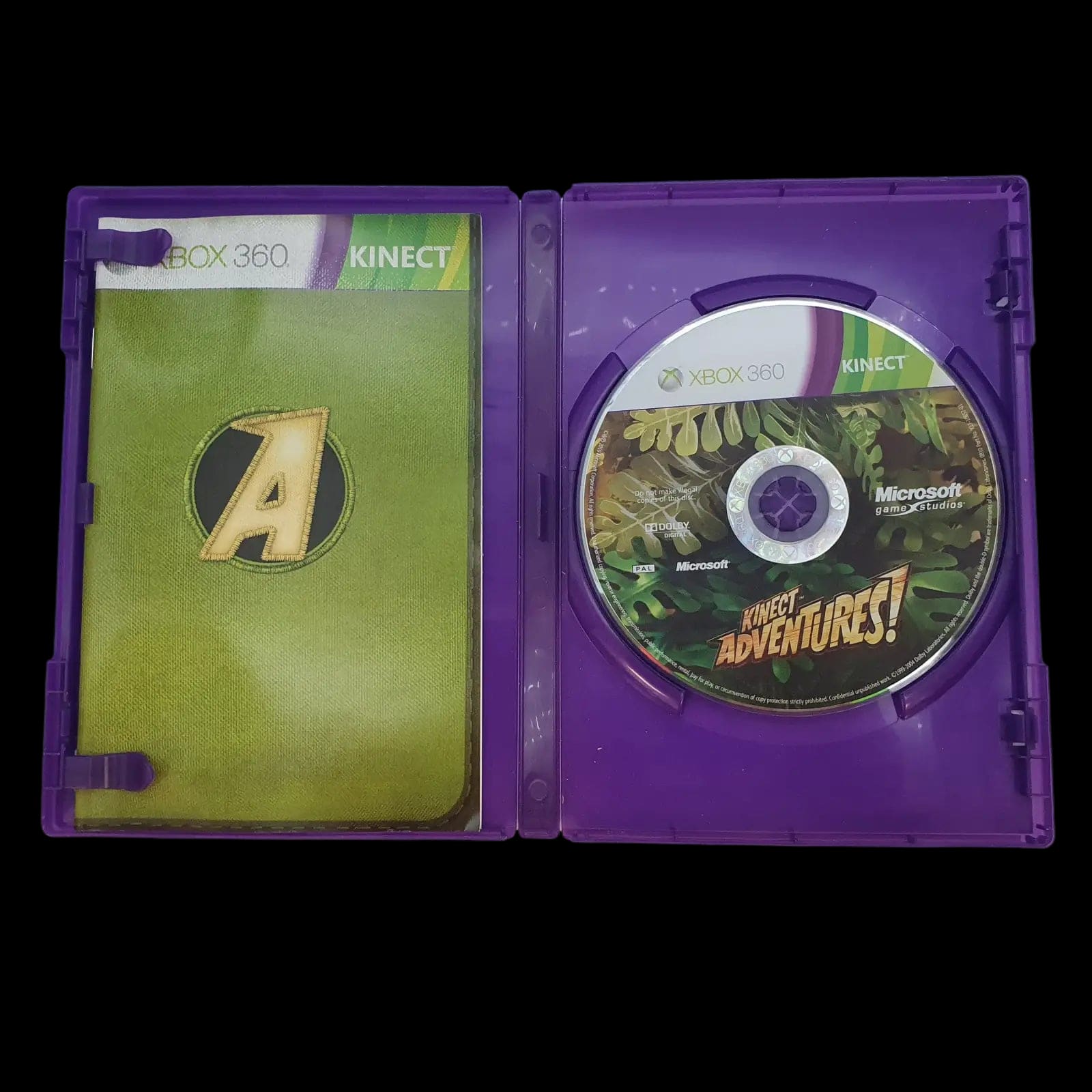 Kinect Adventures Microsoft Xbox 360 2010 Video Game Cib