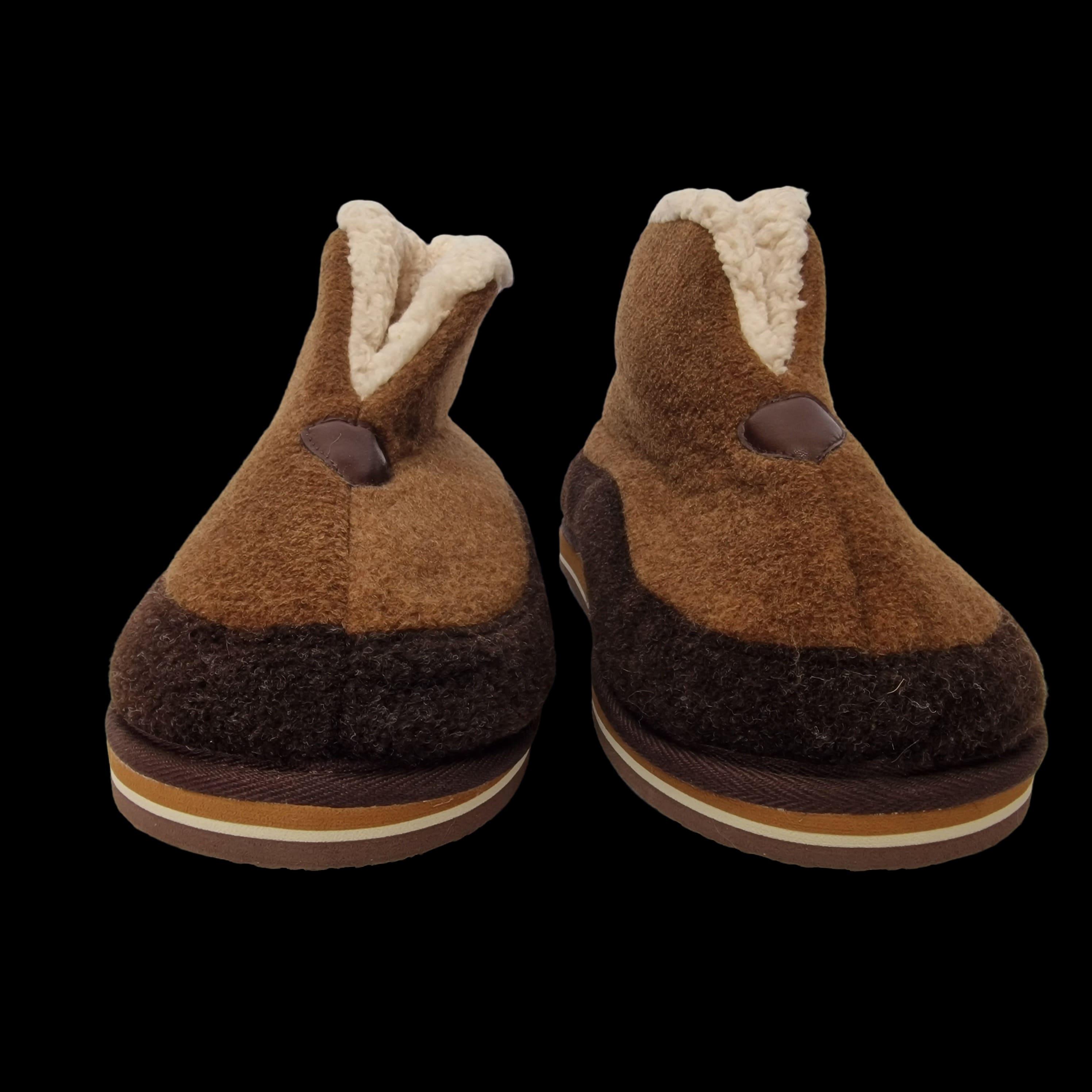 KuaiLu Unisex Winter Warm Boot Slippers Memory Foam Fleece