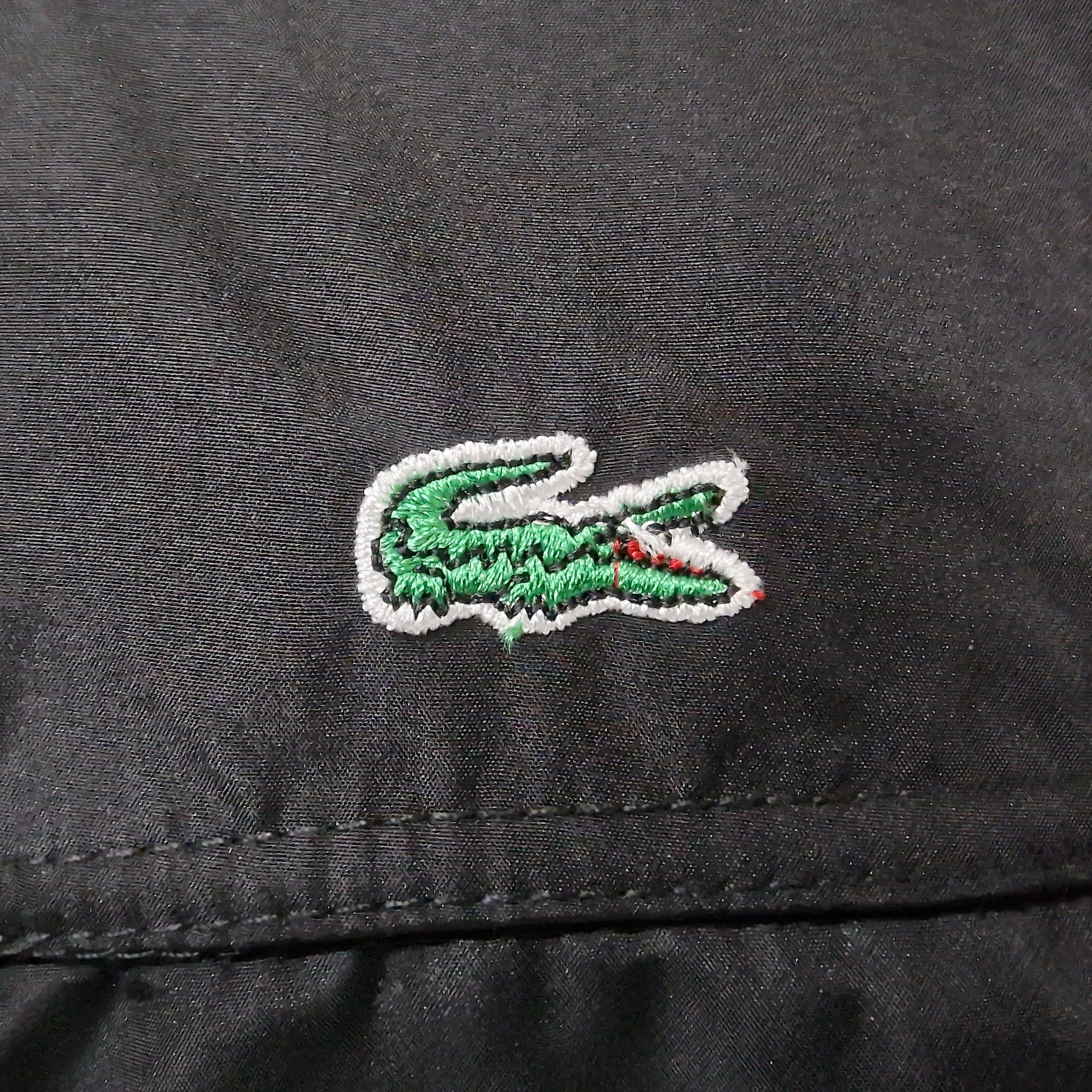 Lacoste Unisex Track Top Tracksuit Full Zip Black UK 2XL