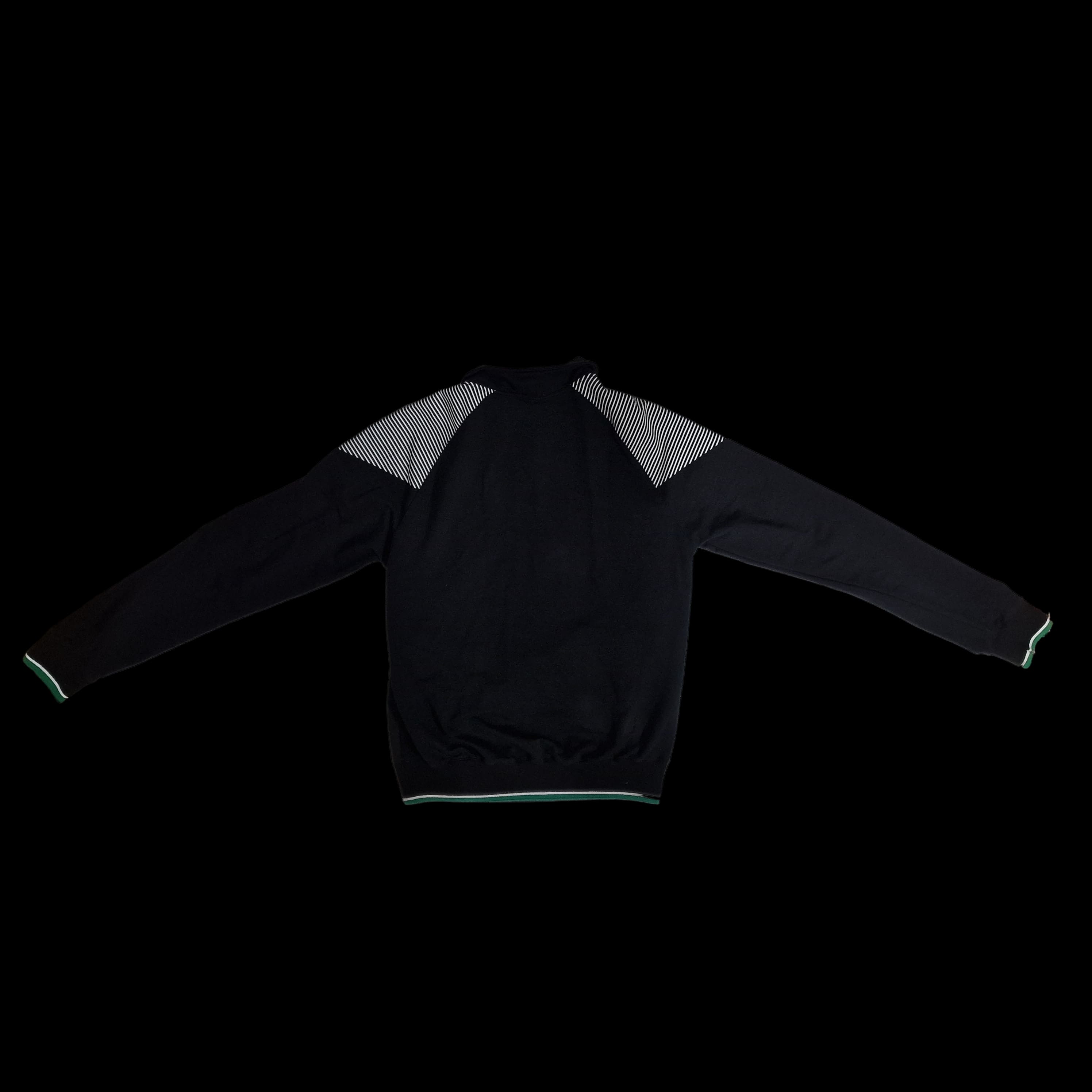 Lacoste Unisex Track Top Tracksuit Full Zip Black UK 2XL