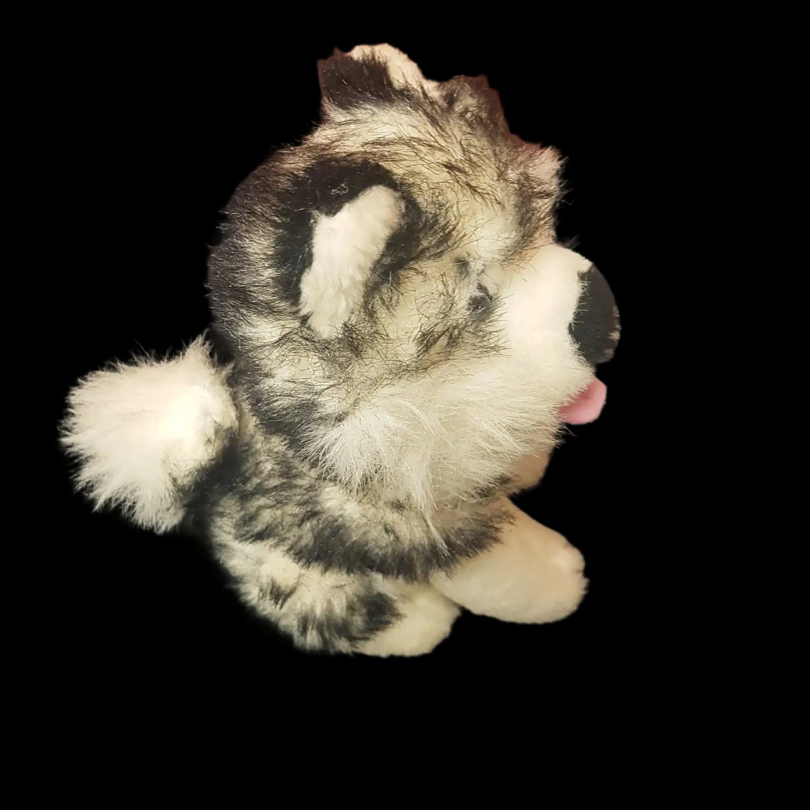 Lapland Artic Merlin Husky Dog Plush Soft Toy Furry Cuddly