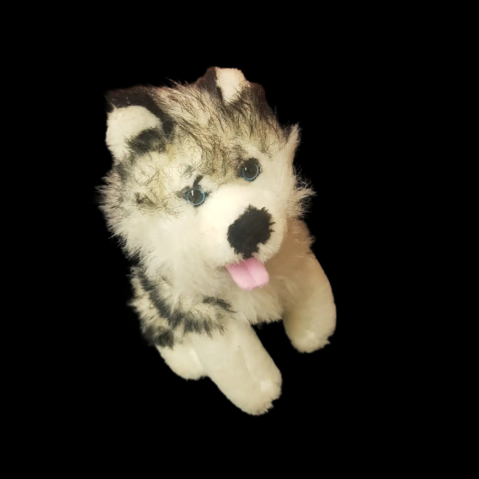 Lapland Artic Merlin Husky Dog Plush Soft Toy Furry Cuddly