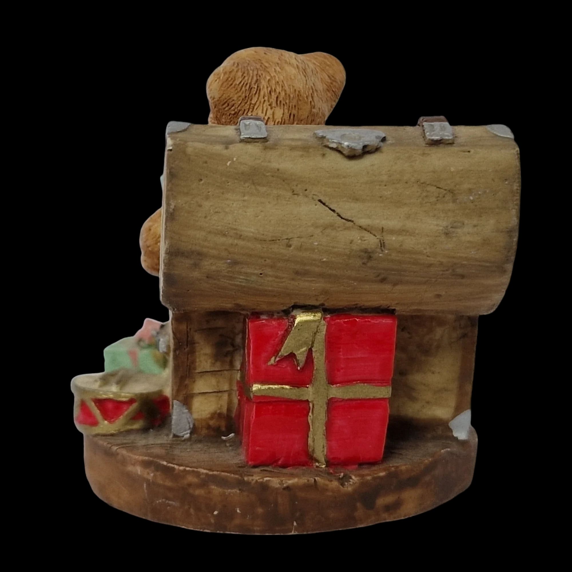 Leonardo Collectables Playing In The Toy Chest Ceramic Bear