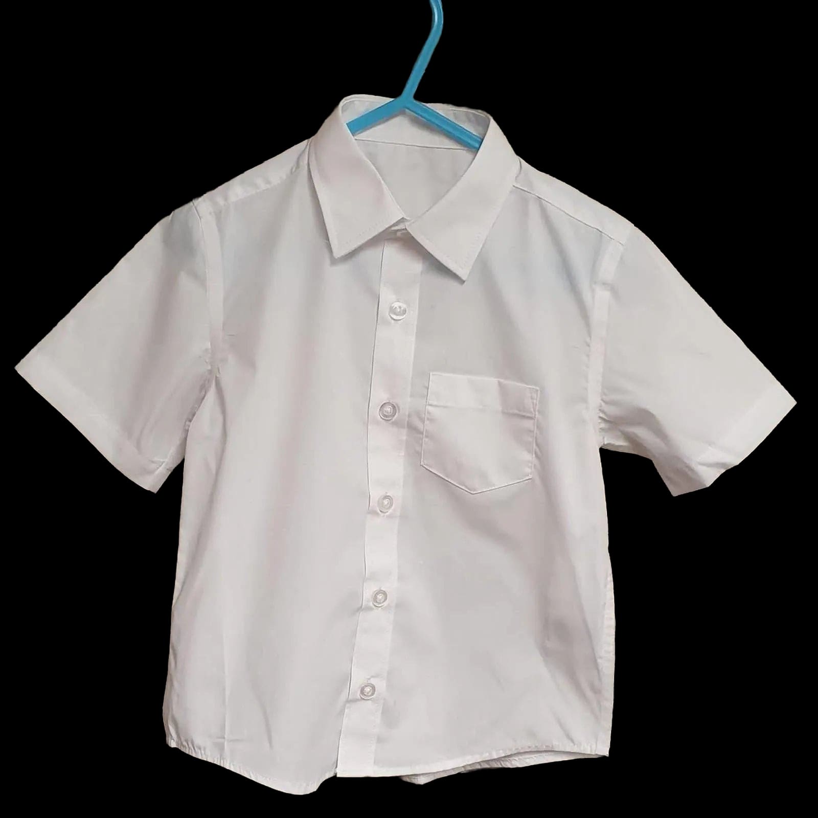 Lily & Dan White Short Sleeve School Shirts (2 Pack) 3-4