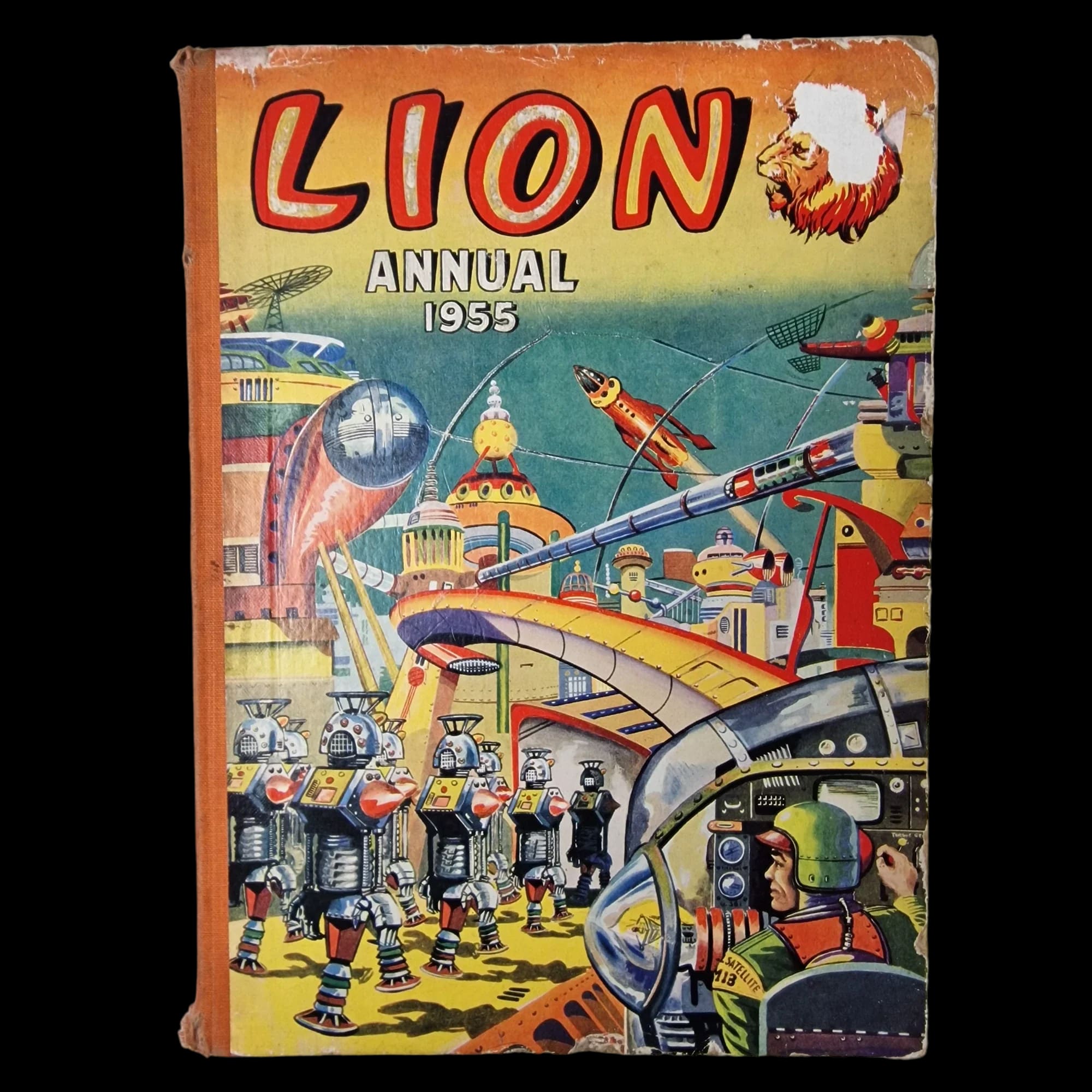 Lion 1955 Annual Vintage - Books - The Amalgamated Press