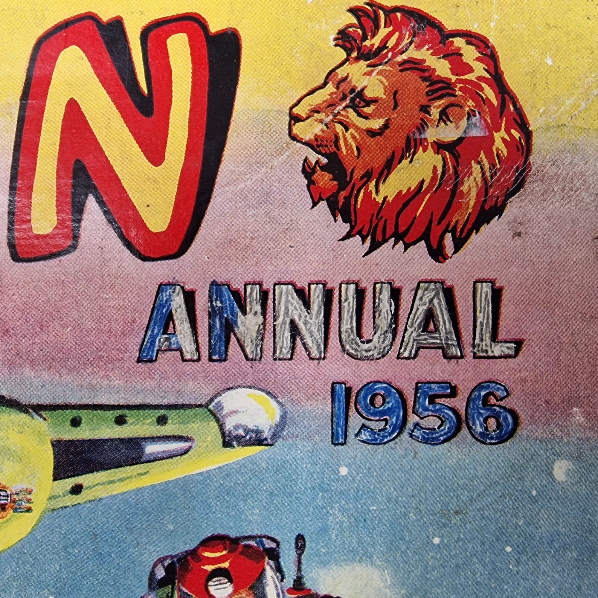 Lion 1956 Annual Vintage - Books - The Amalgamated Press