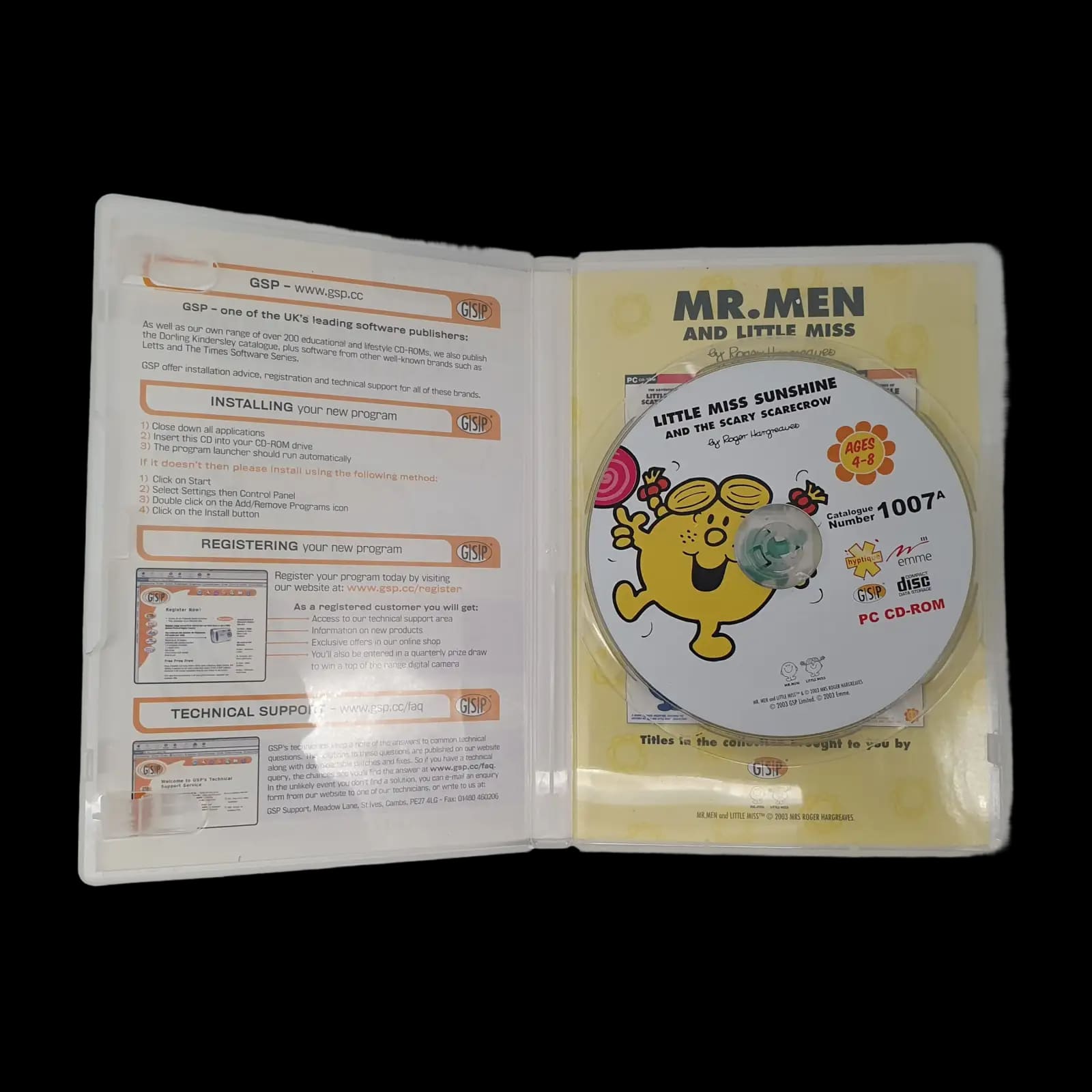 Little Miss Sunshine & The Scary Scarecrow Pc Gsp 2003