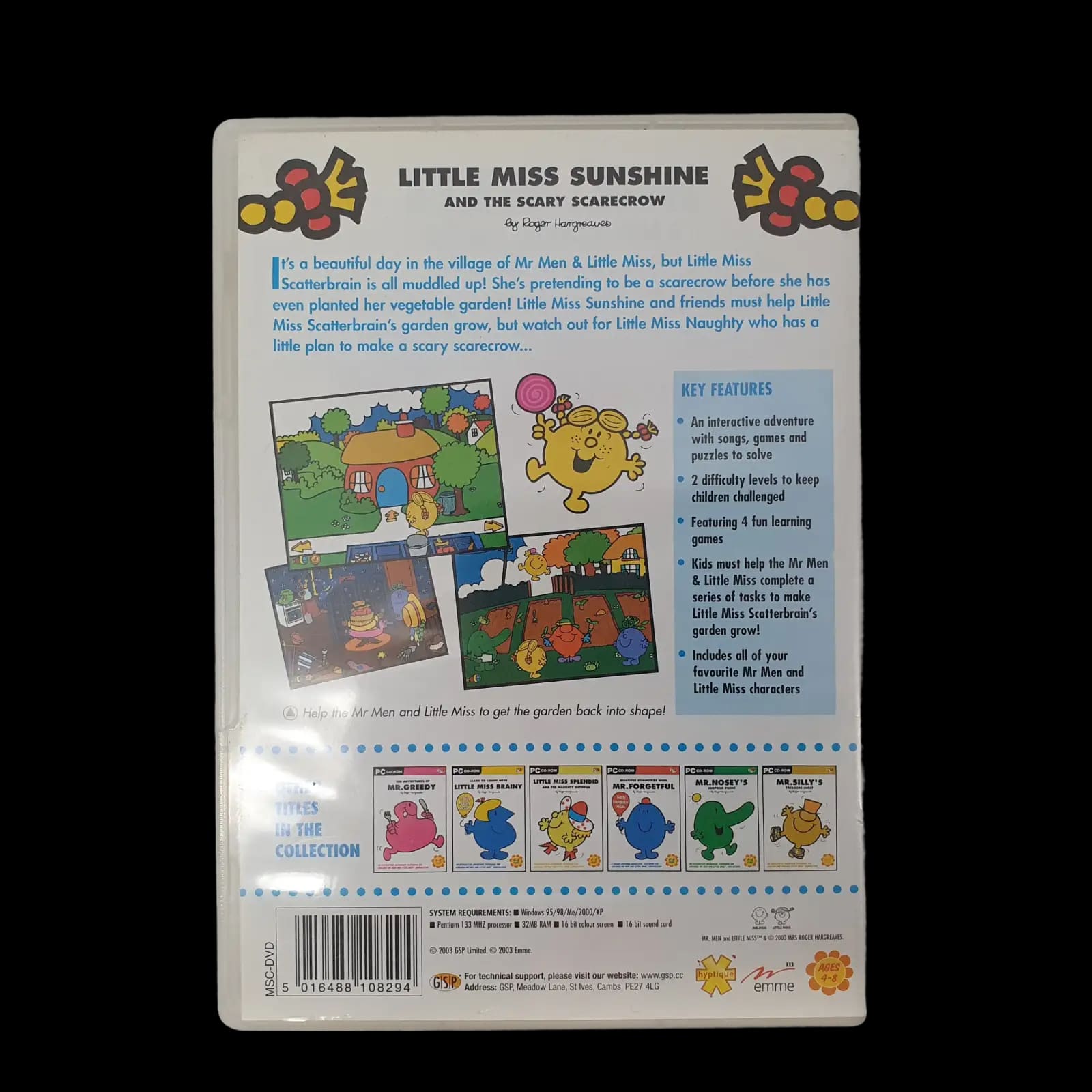 Little Miss Sunshine & The Scary Scarecrow Pc Gsp 2003