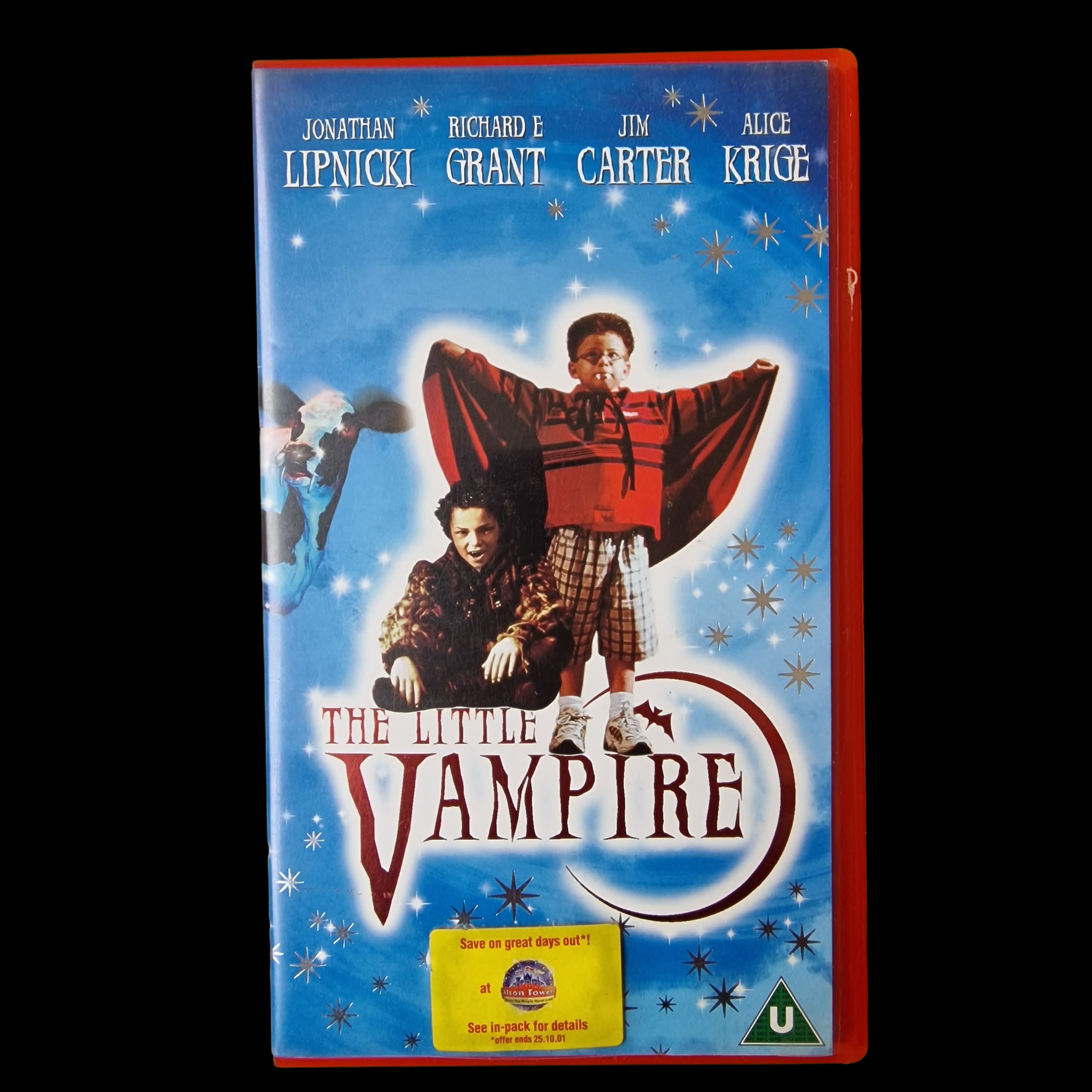 The Little Vampire Vhs Cassette Tape Movie Adventure