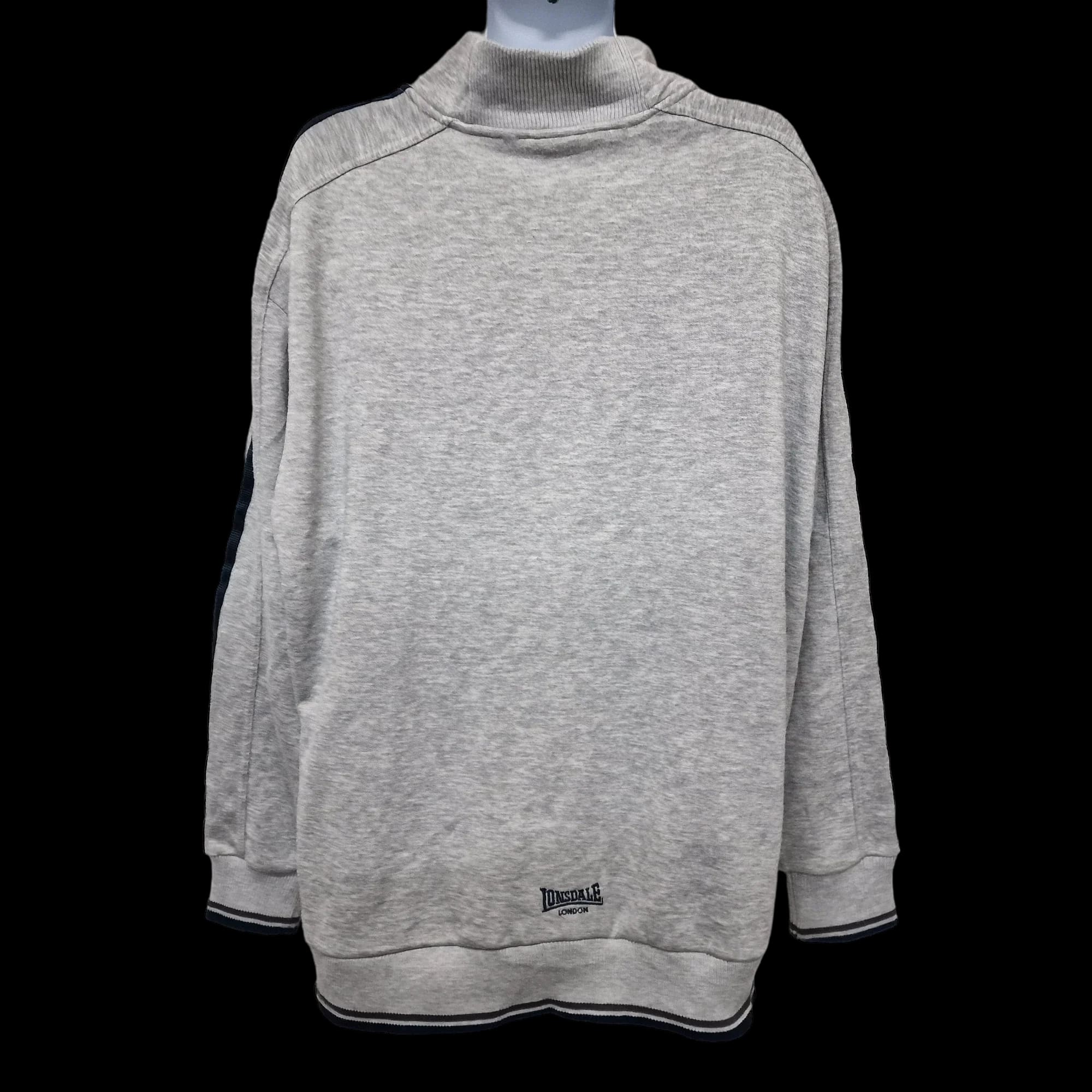 Lonsdale Grey Full Zip Jumper UK 3XL - Jumpers - 2 - 3402