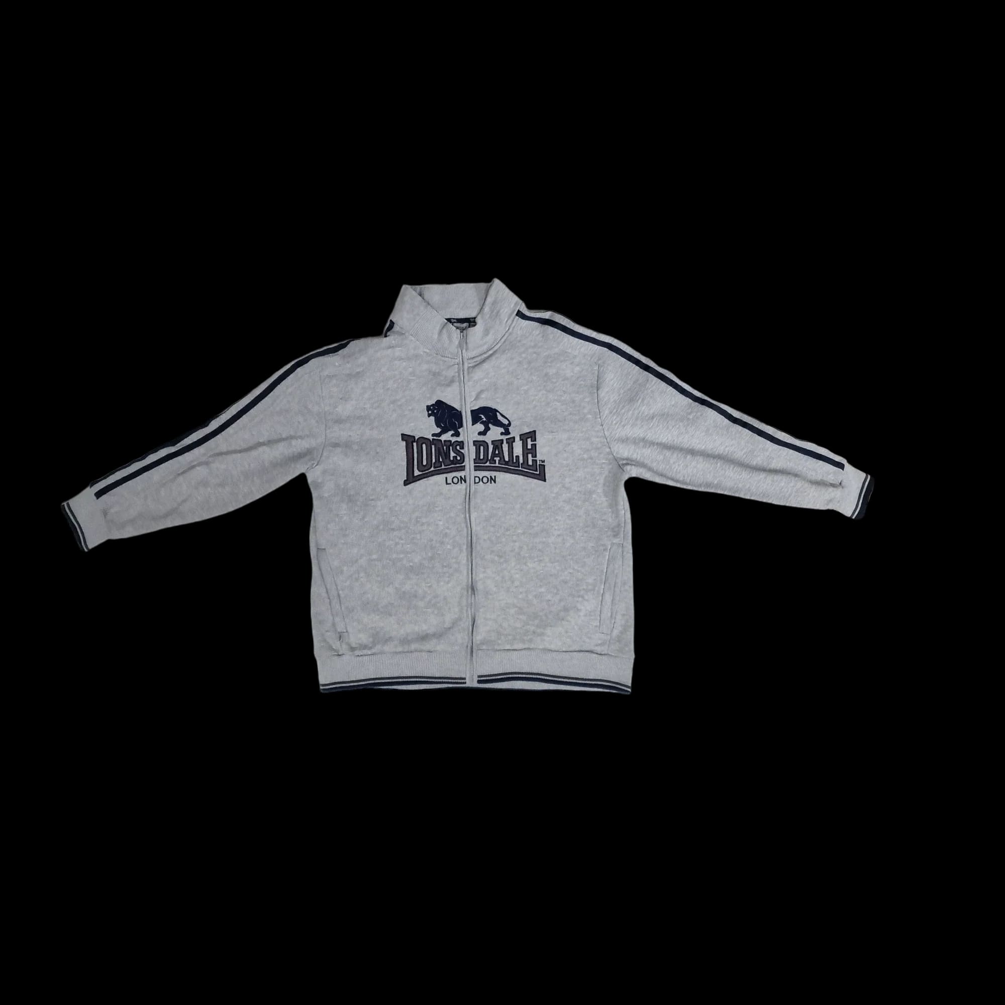 Lonsdale Grey Full Zip Jumper UK 3XL - Jumpers - 4 - 3402