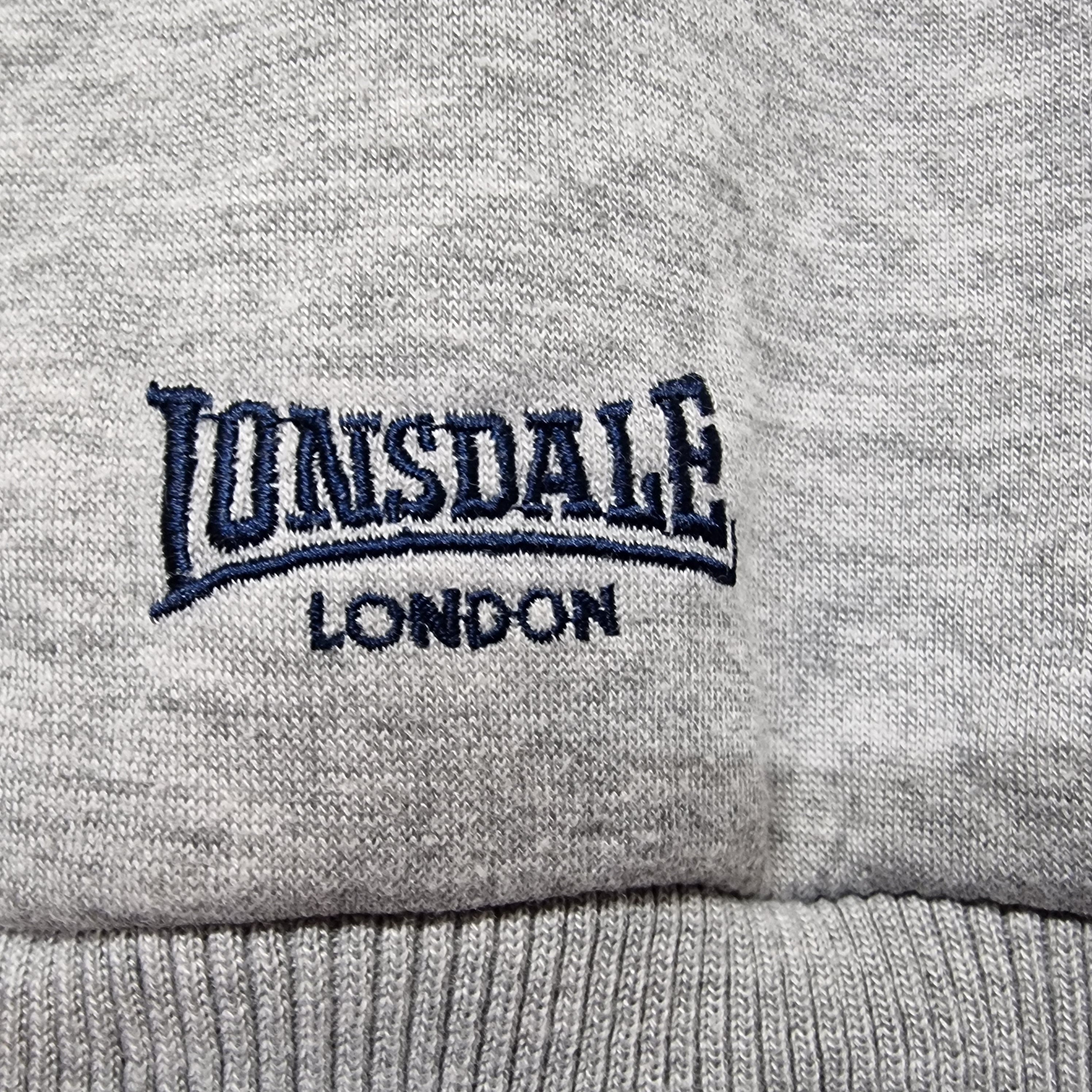 Lonsdale Grey Full Zip Jumper UK 3XL - Jumpers - 12 - 3402