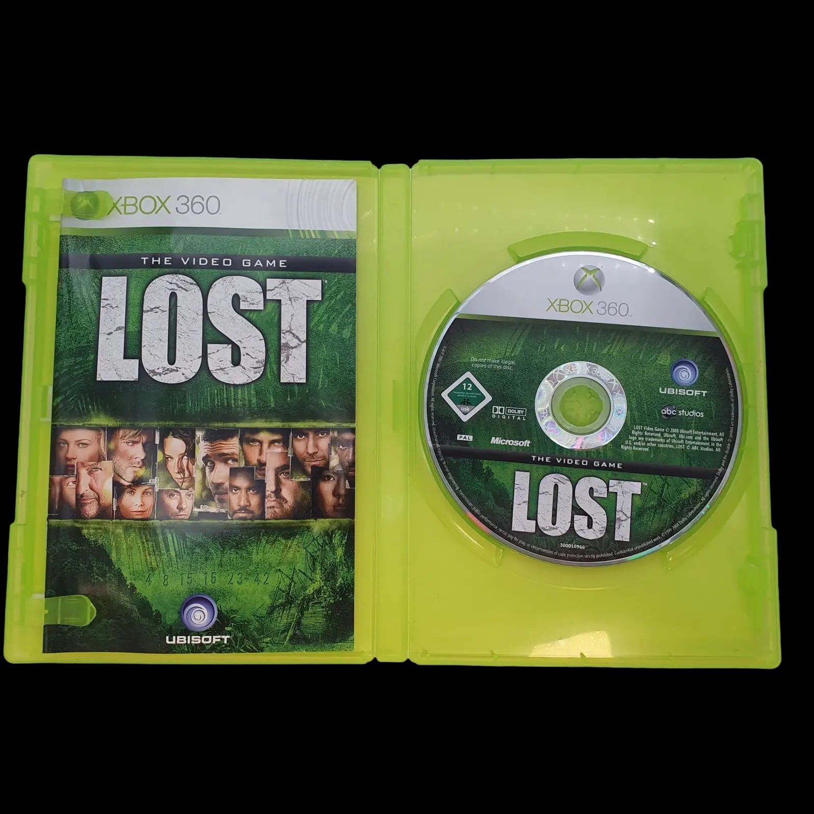 Lost Microsoft Xbox 360 Ubisoft 2008 Video Game Cib - Games