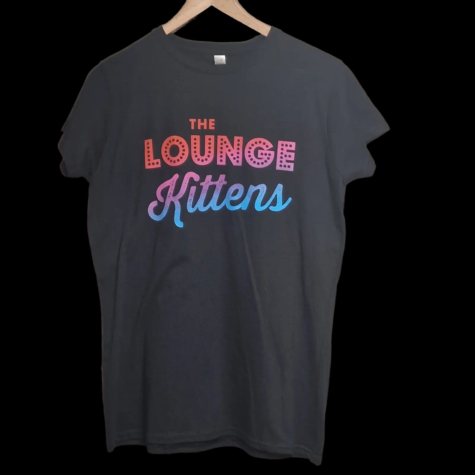 The Lounge Kittens Black T-shirt Uk Xl - T-Shirts - Gildan