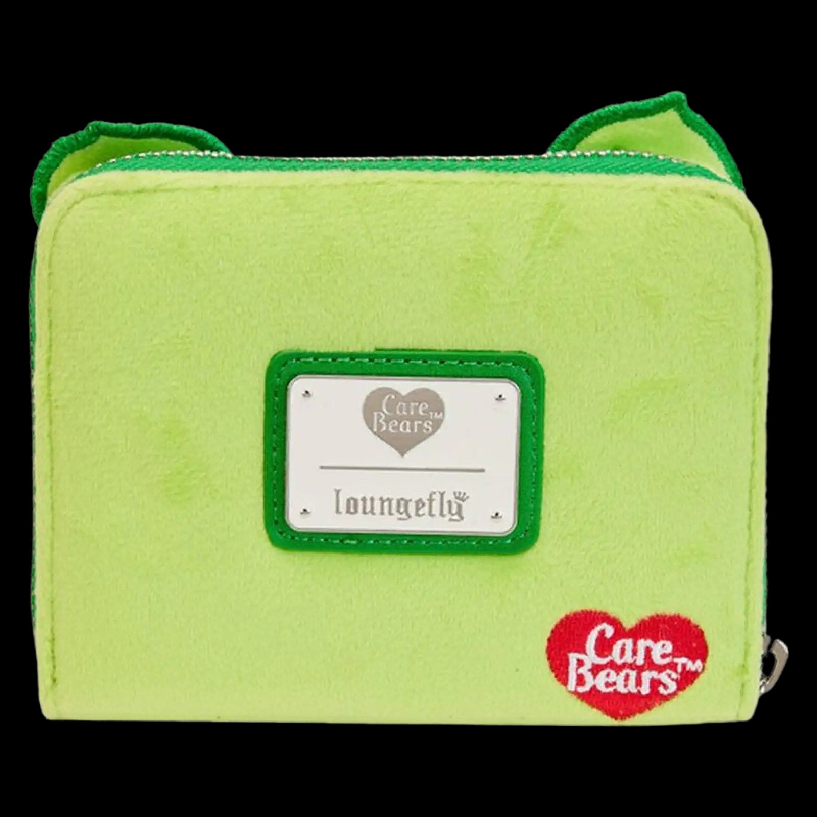 Loungefly Care Bears Lucky Bear Green Fabric Zip Around