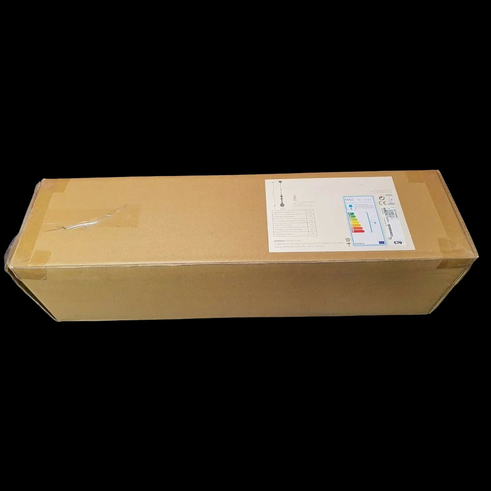 M&s Home Adjustable Cain Pendant Light (rrp: £79)