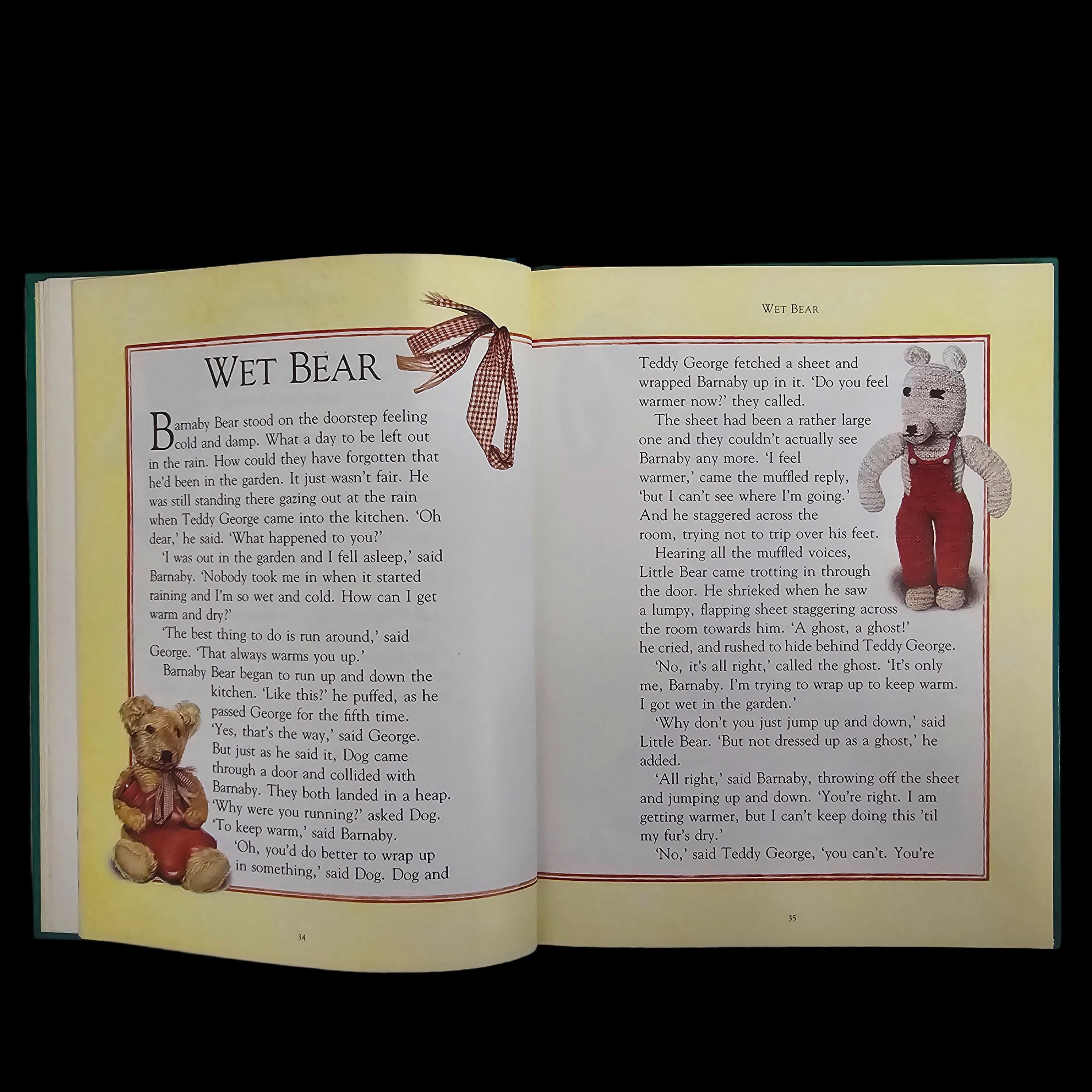 M&S Teddy Bear Tales Childrens Book Jane Hissey Vintage