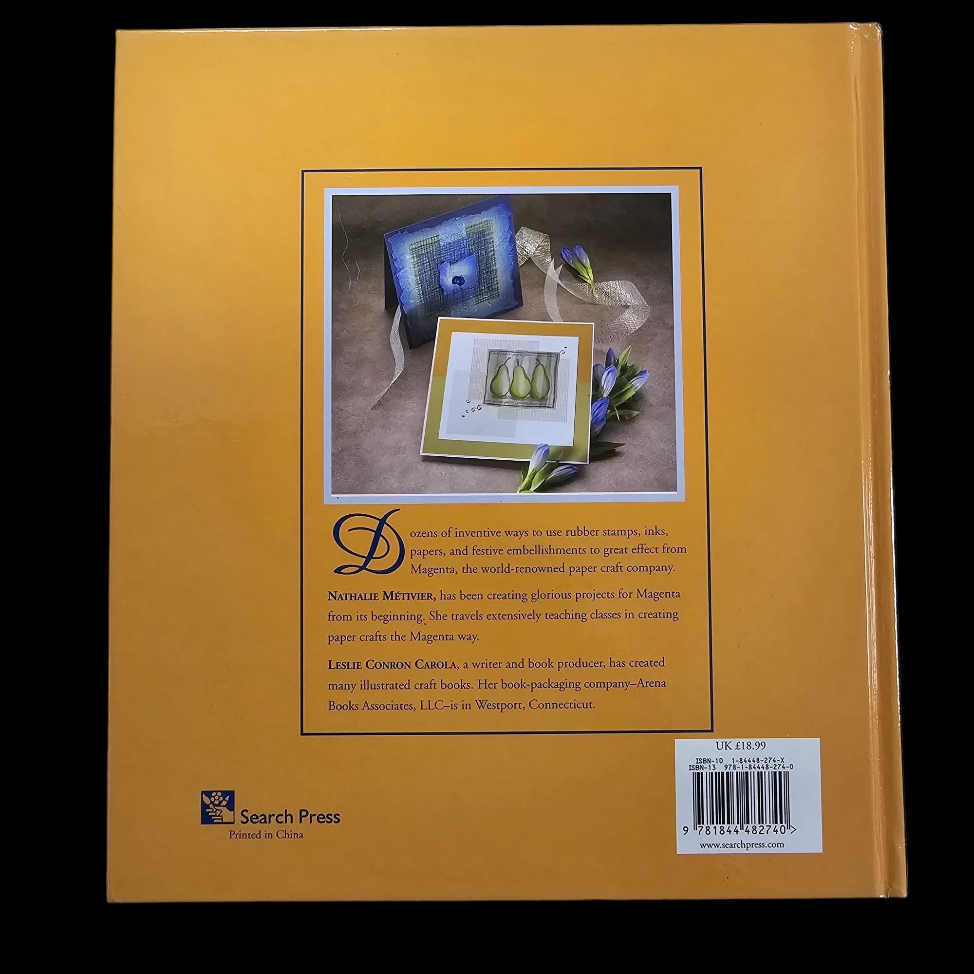 Magenta Style Paper Magic Book Leslie Conron Carola