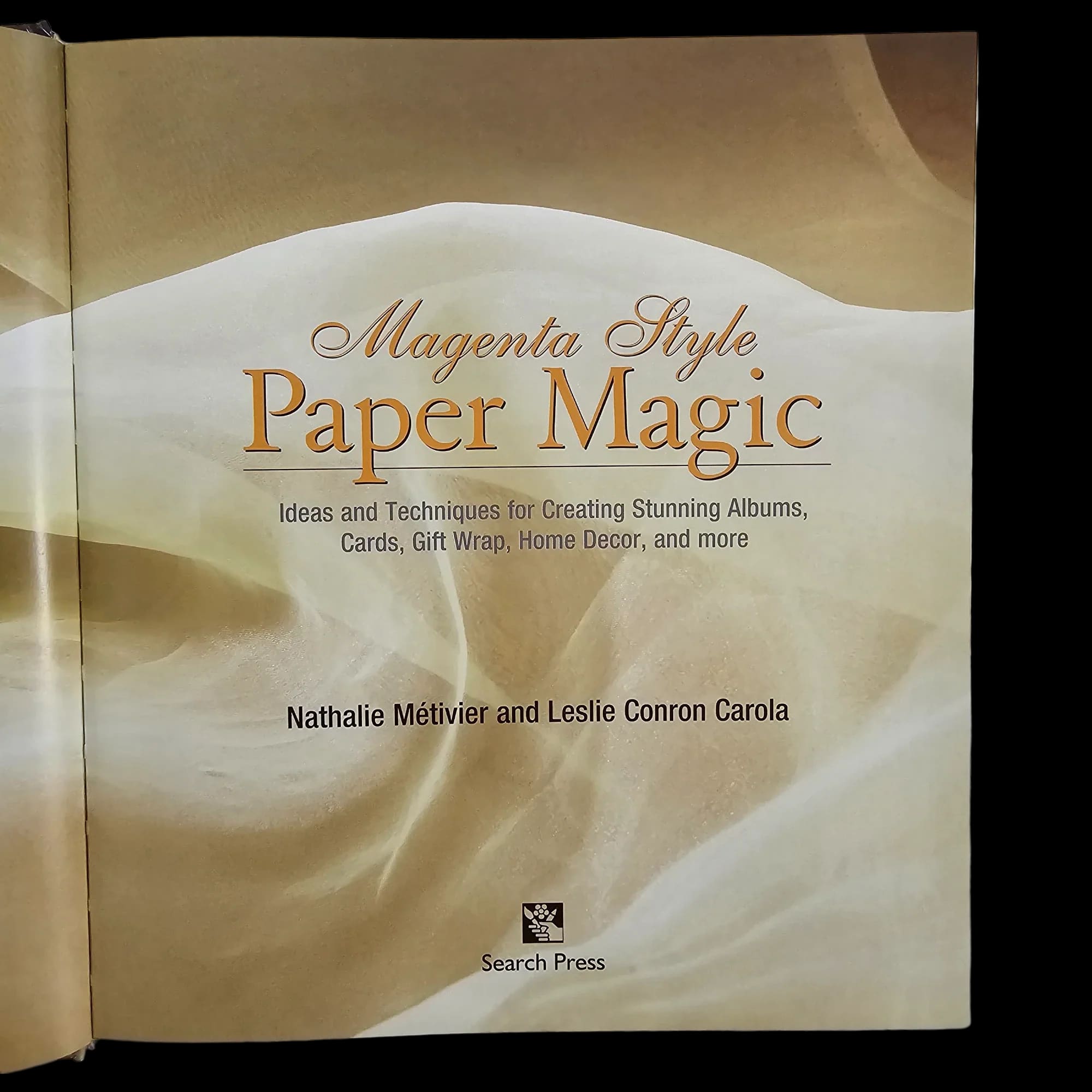 Magenta Style Paper Magic Book Leslie Conron Carola
