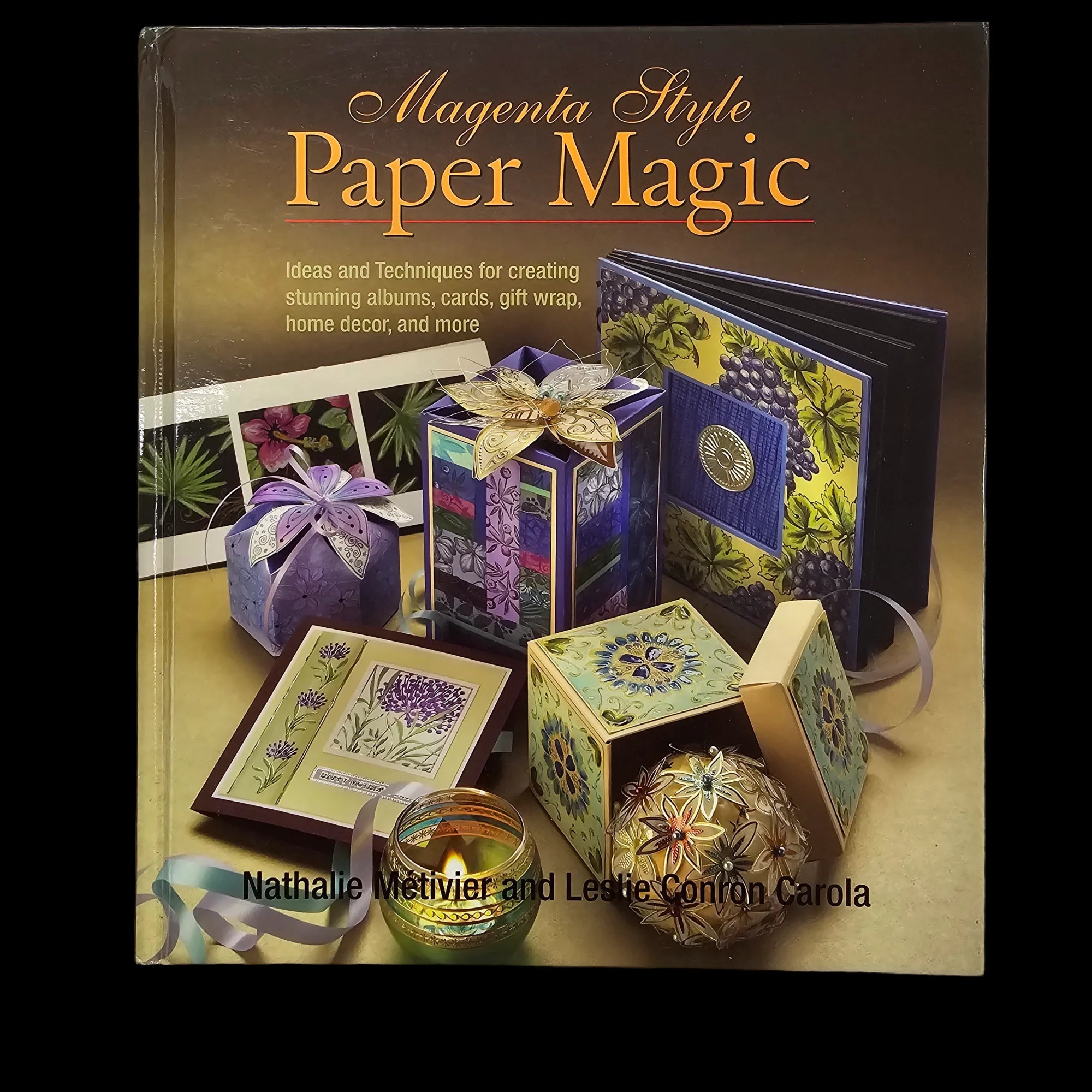 Magenta Style Paper Magic Book Leslie Conron Carola