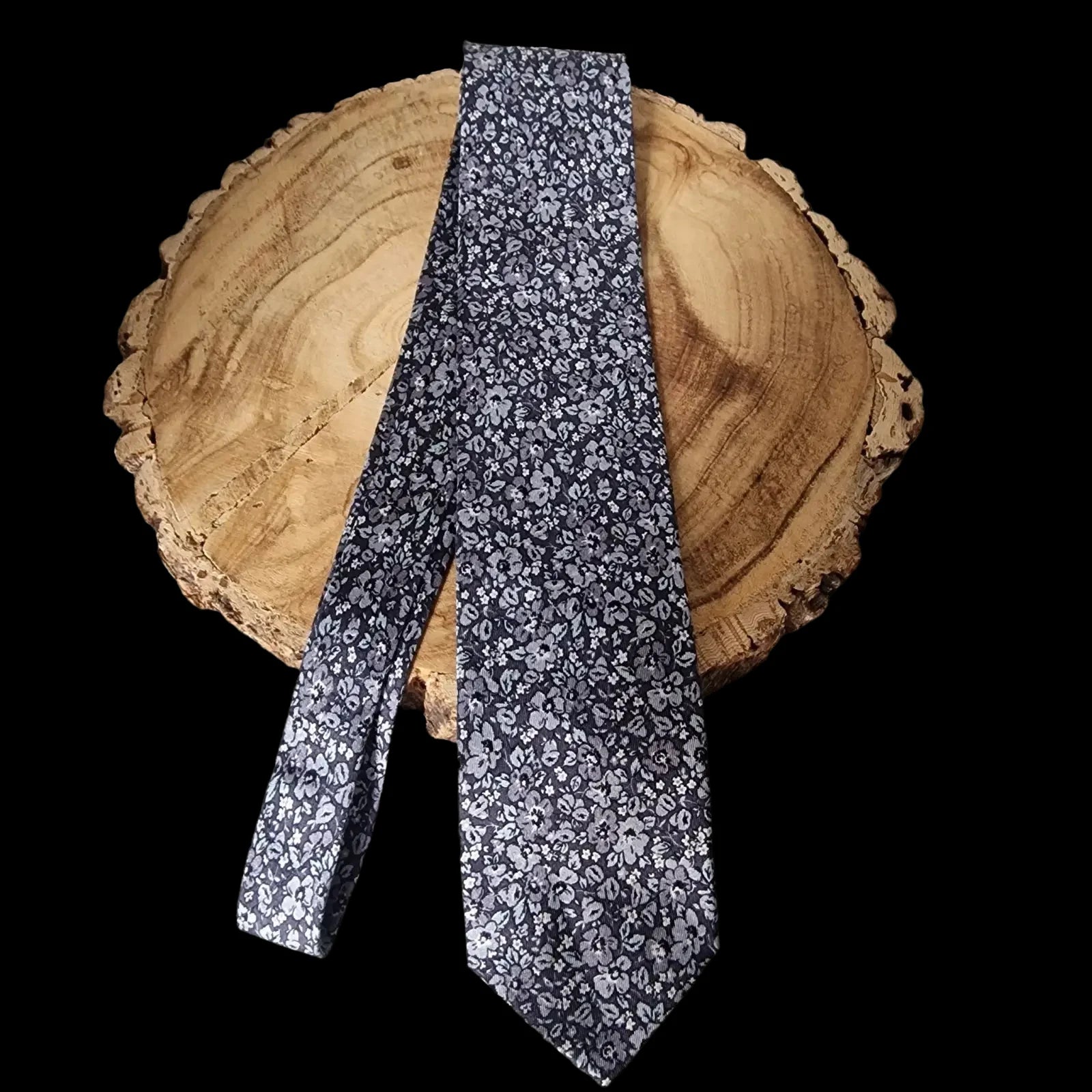 Man At La Grey Floral Silk Tie - Ties - LA - 2 - 1090