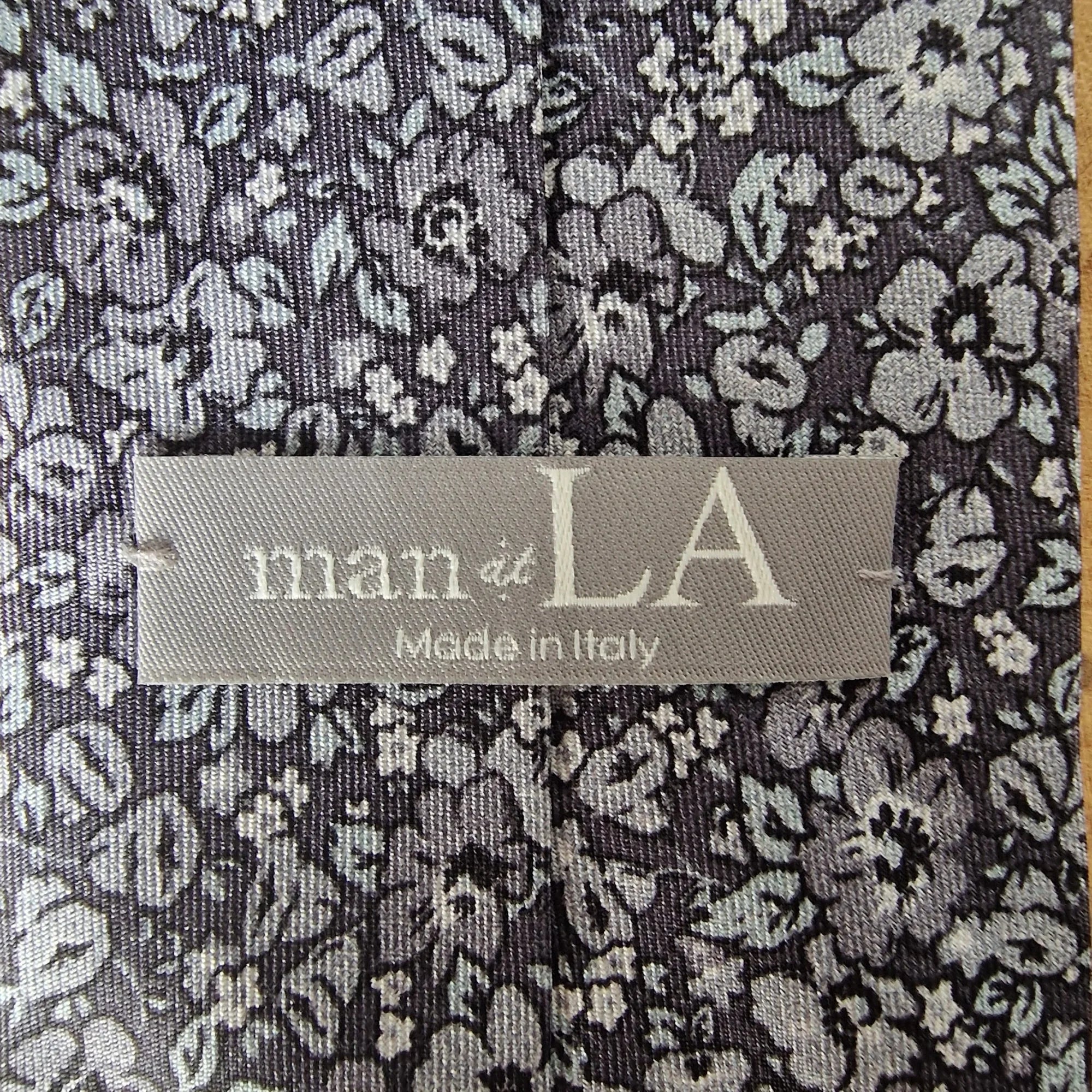Man At La Grey Floral Silk Tie - Ties - LA - 3 - 1090