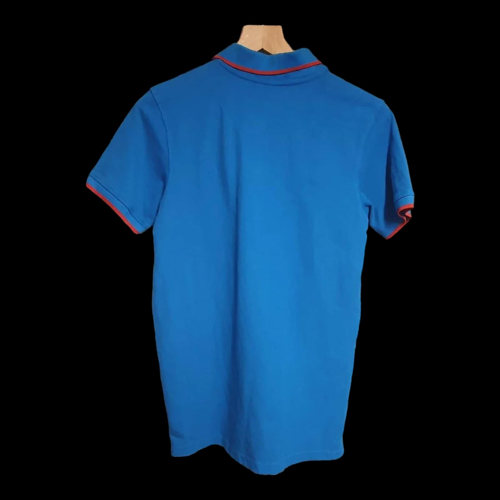 Mens Adidas Blue Polo Shirt UK Medium - Shirts - 2 - 415