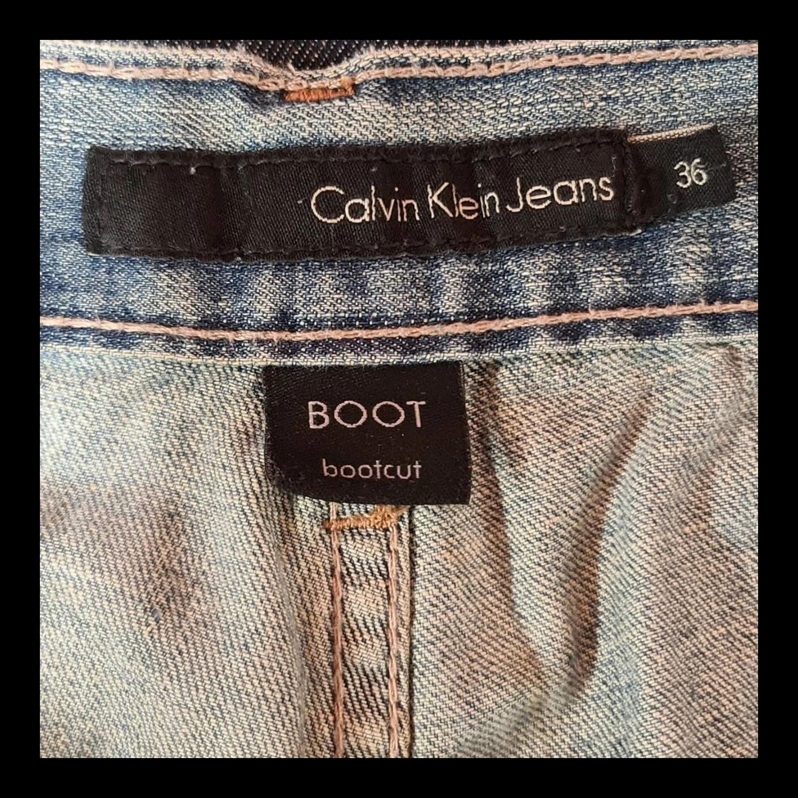 Mens Calvin Klein Blue Jeans W36 L30 - 3 - 687