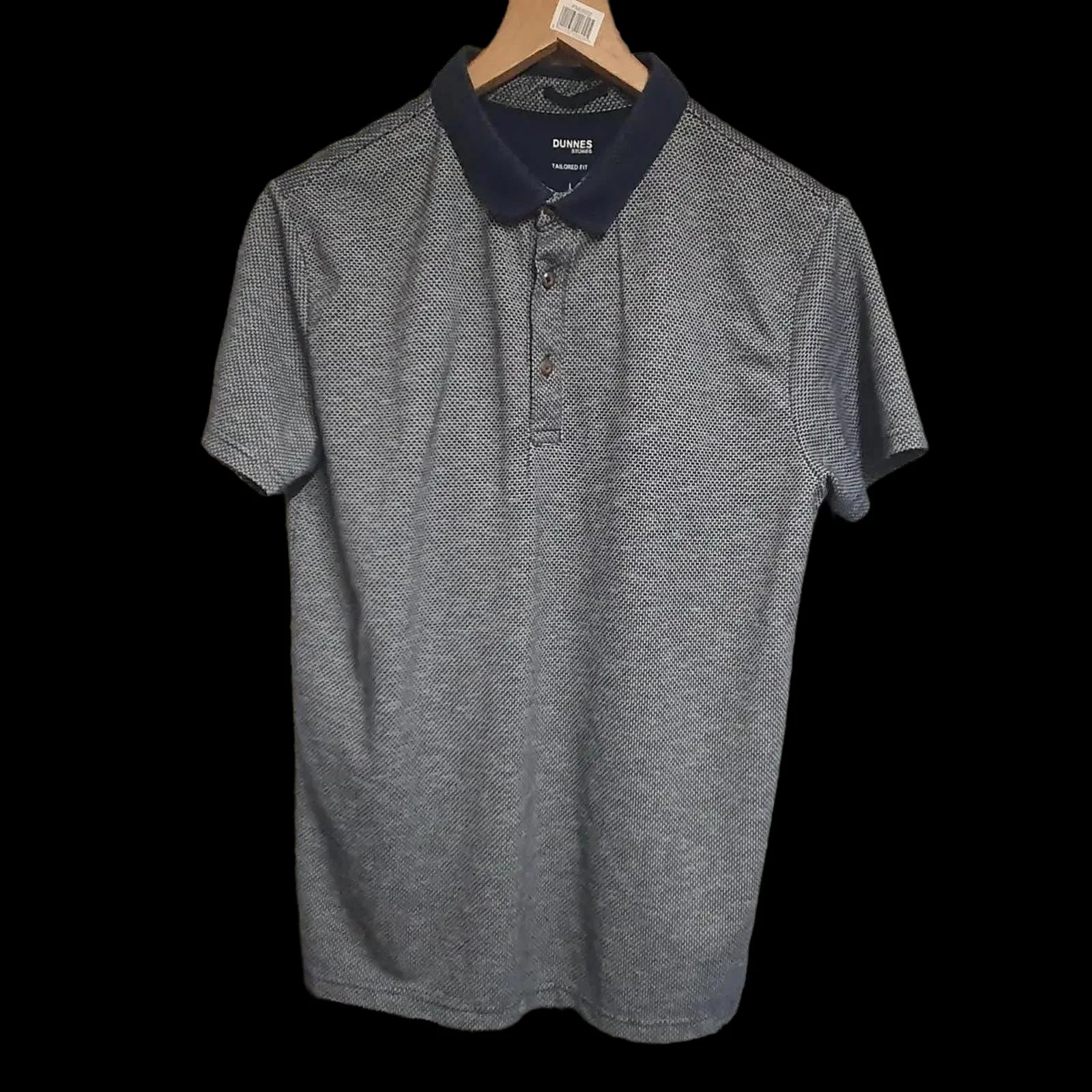 Mens Dunnes Stores Grey Polo Shirt UK Large - Shirts - 1