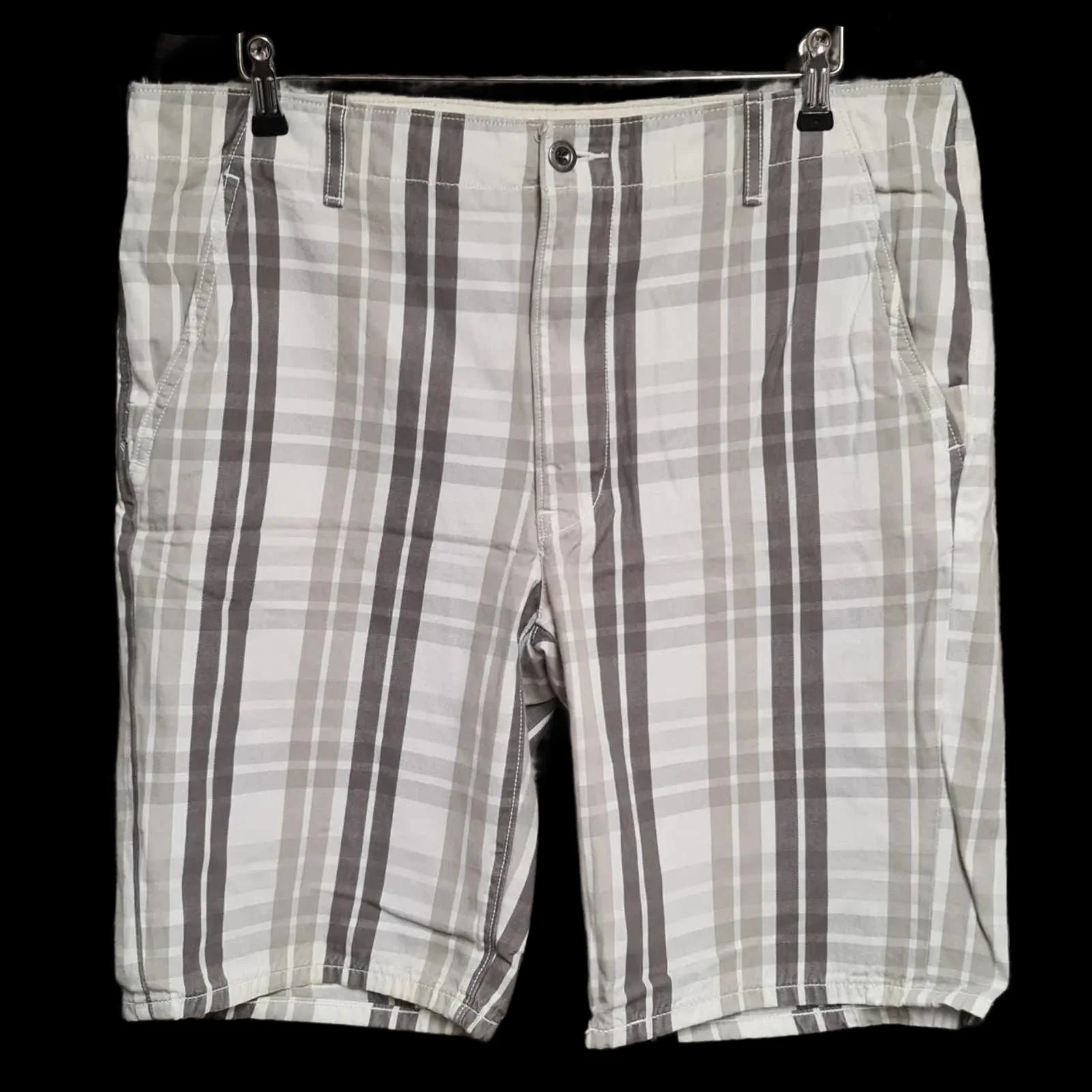 Mens Levis Brown Checked Shorts UK 36 - Levi’s - 1 - 684