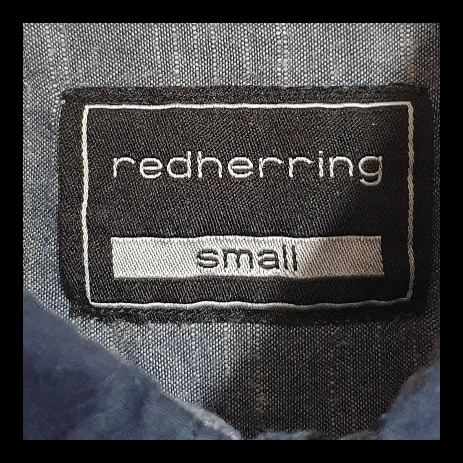 Mens Red Herring Blue Short Sleeve Shirt UK Small - Shirts