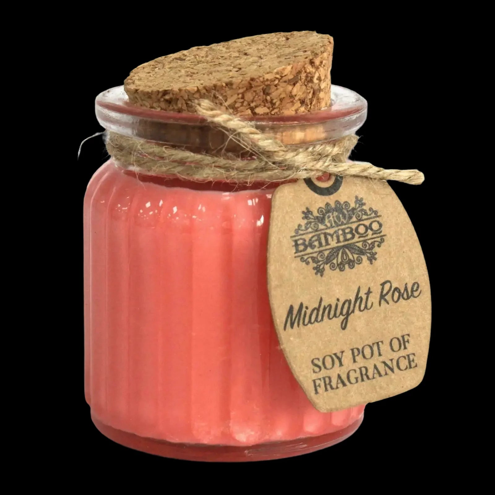 Midnight Rose Soy Pot Of Fragrance Candles - Ancient Wisdom