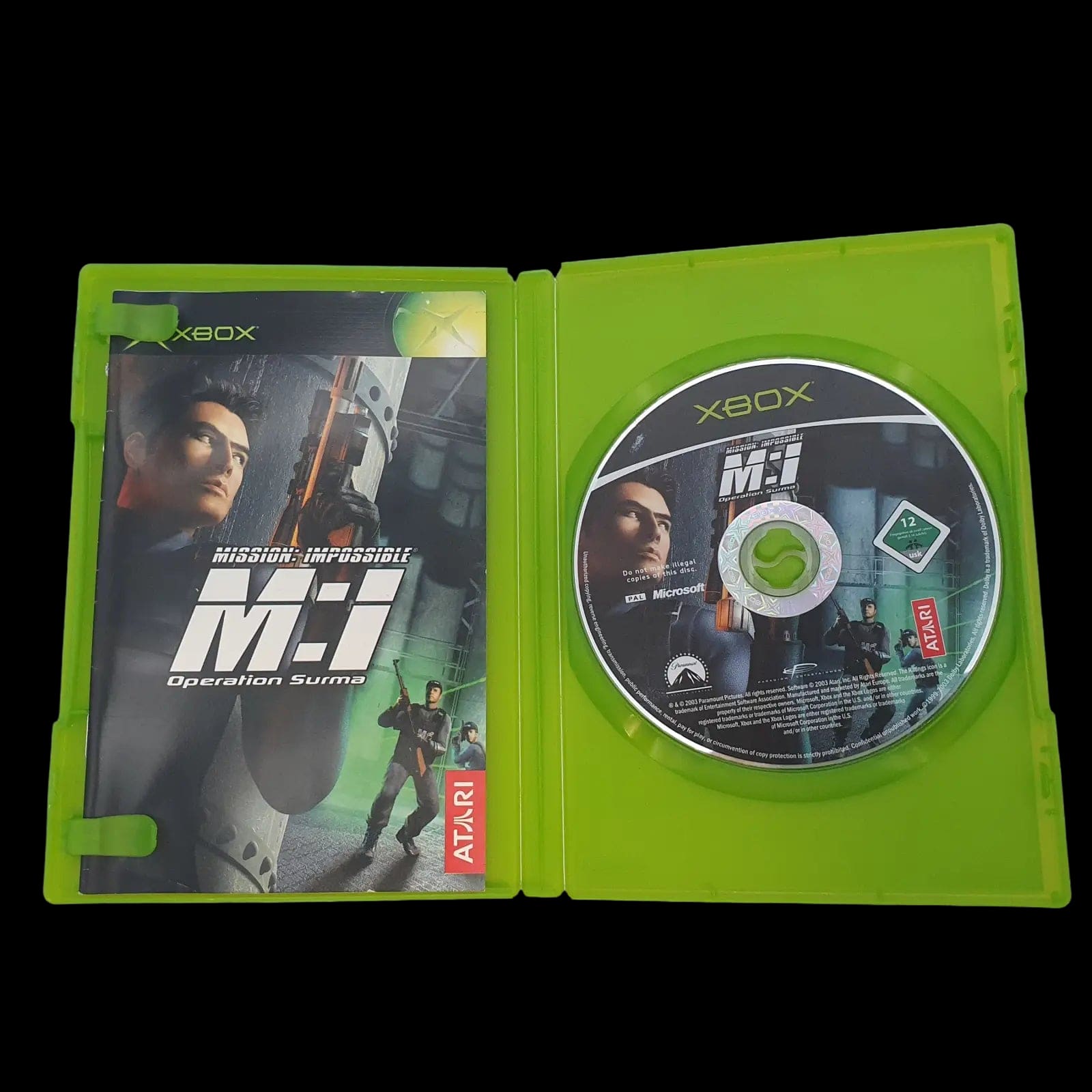 Mission Impossible Operation Surma Xbox Original Atari 2003