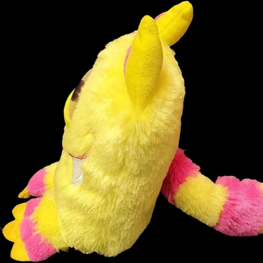 Monsterous Monster Cat One Eyed Yellow Cute Scary Plush