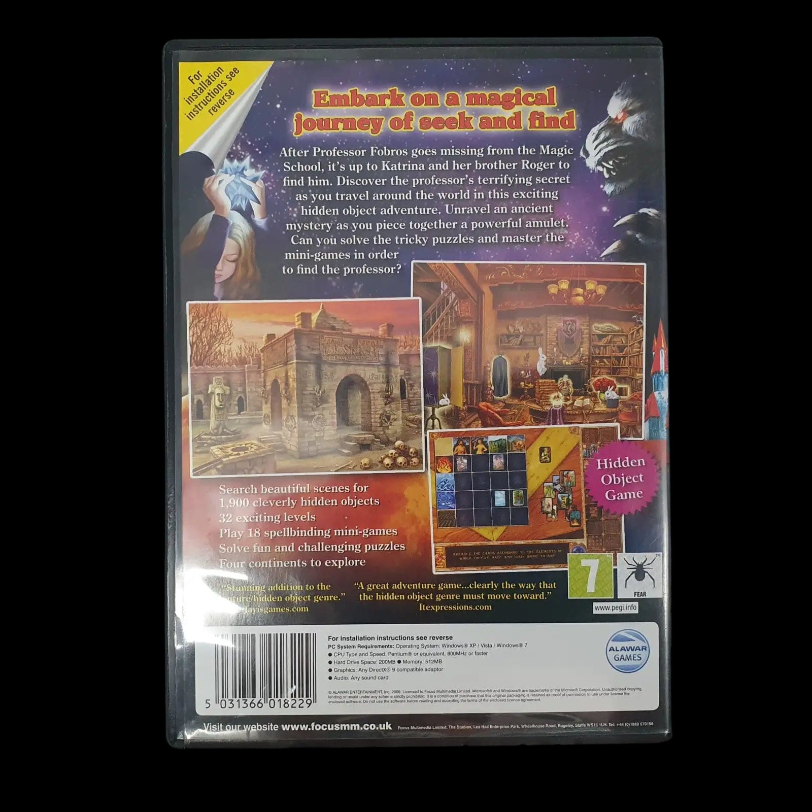 Moon Light Pc Focus Essential 2009 Video Game - Games - 2