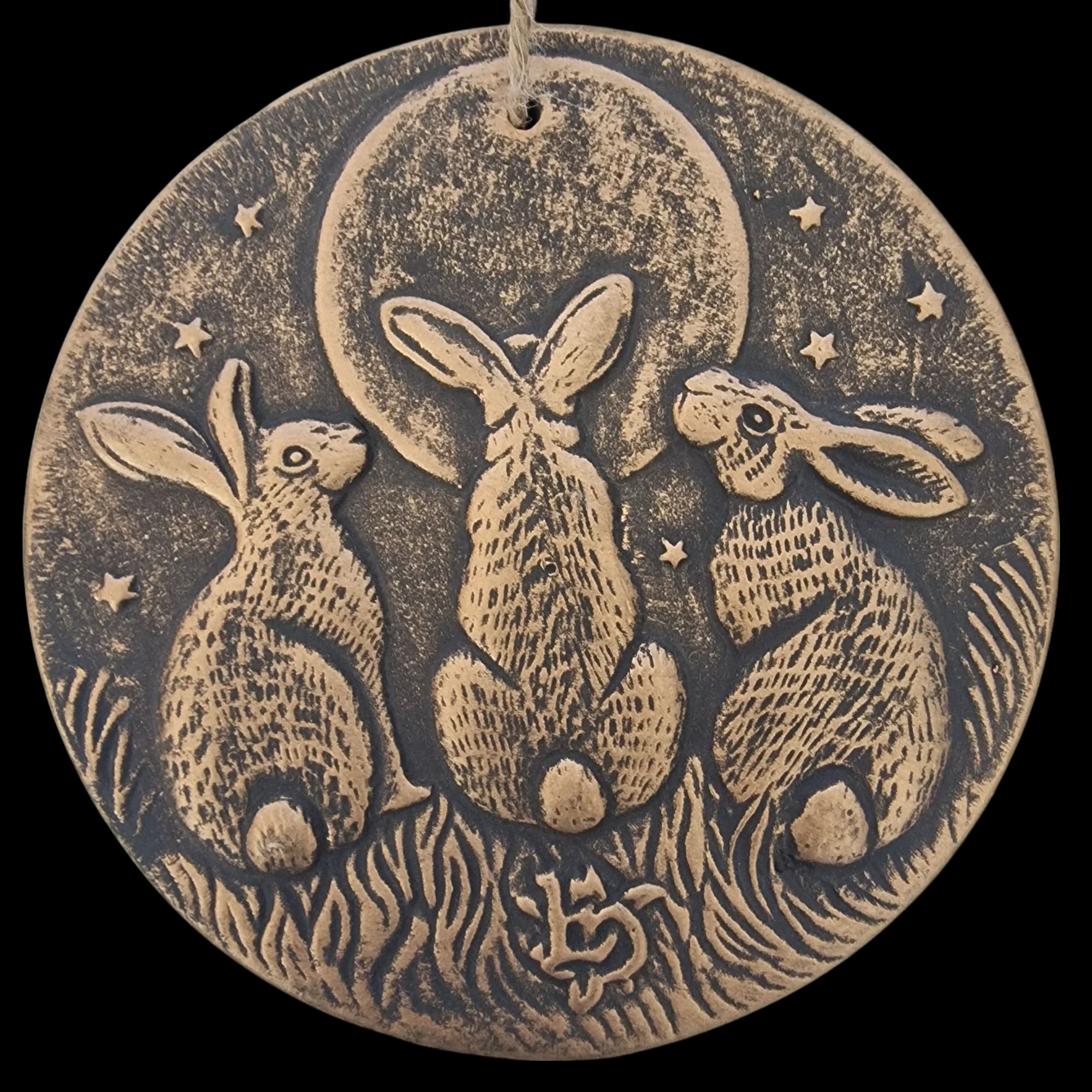 Moon Shadows Terracotta Plaque - Pictures - Spirit