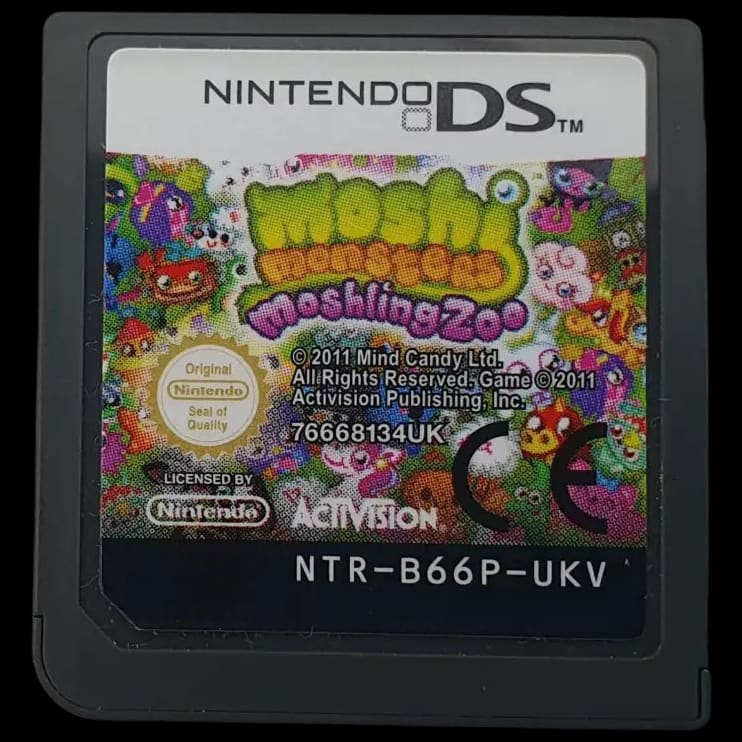 Moshi Monsters Moshling Zoo Nintendo Ds Nds Activision 2011